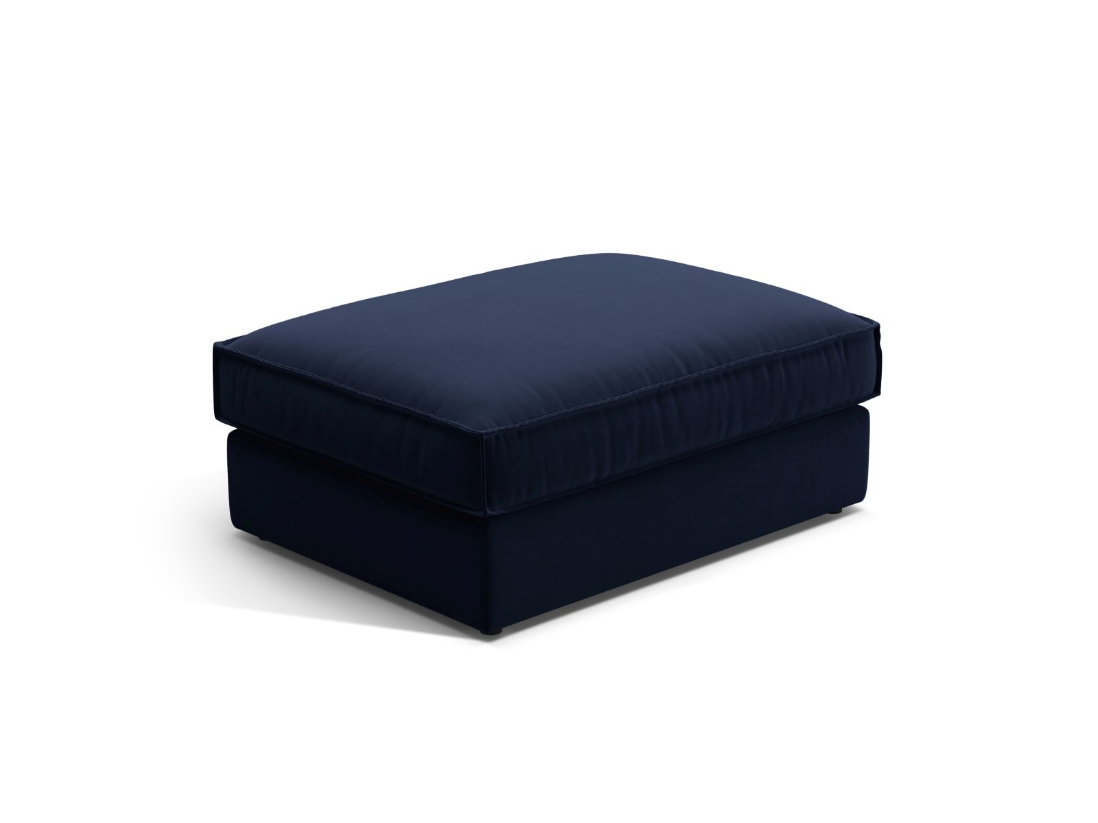 Velvet Pouf, "Pola", 1 Seat, 103x78x44