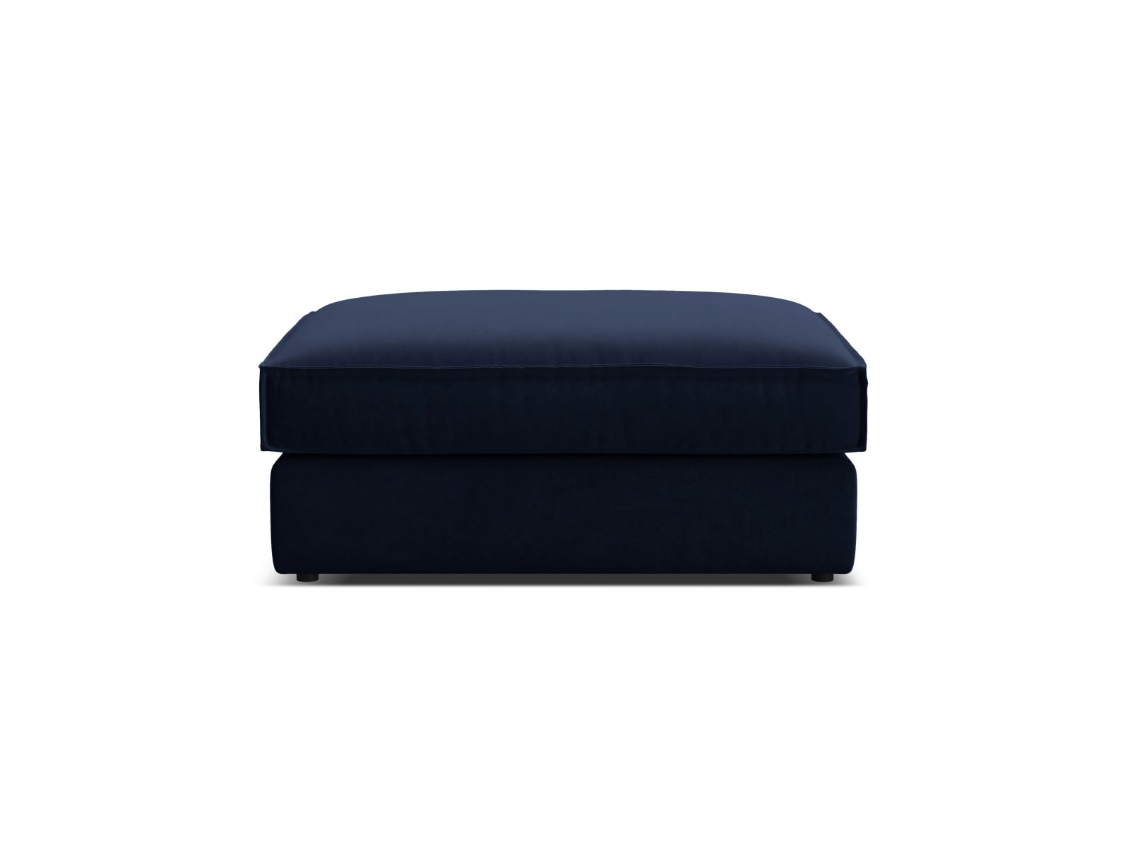 Velvet Pouf, "Pola", 1 Seat, 103x78x44