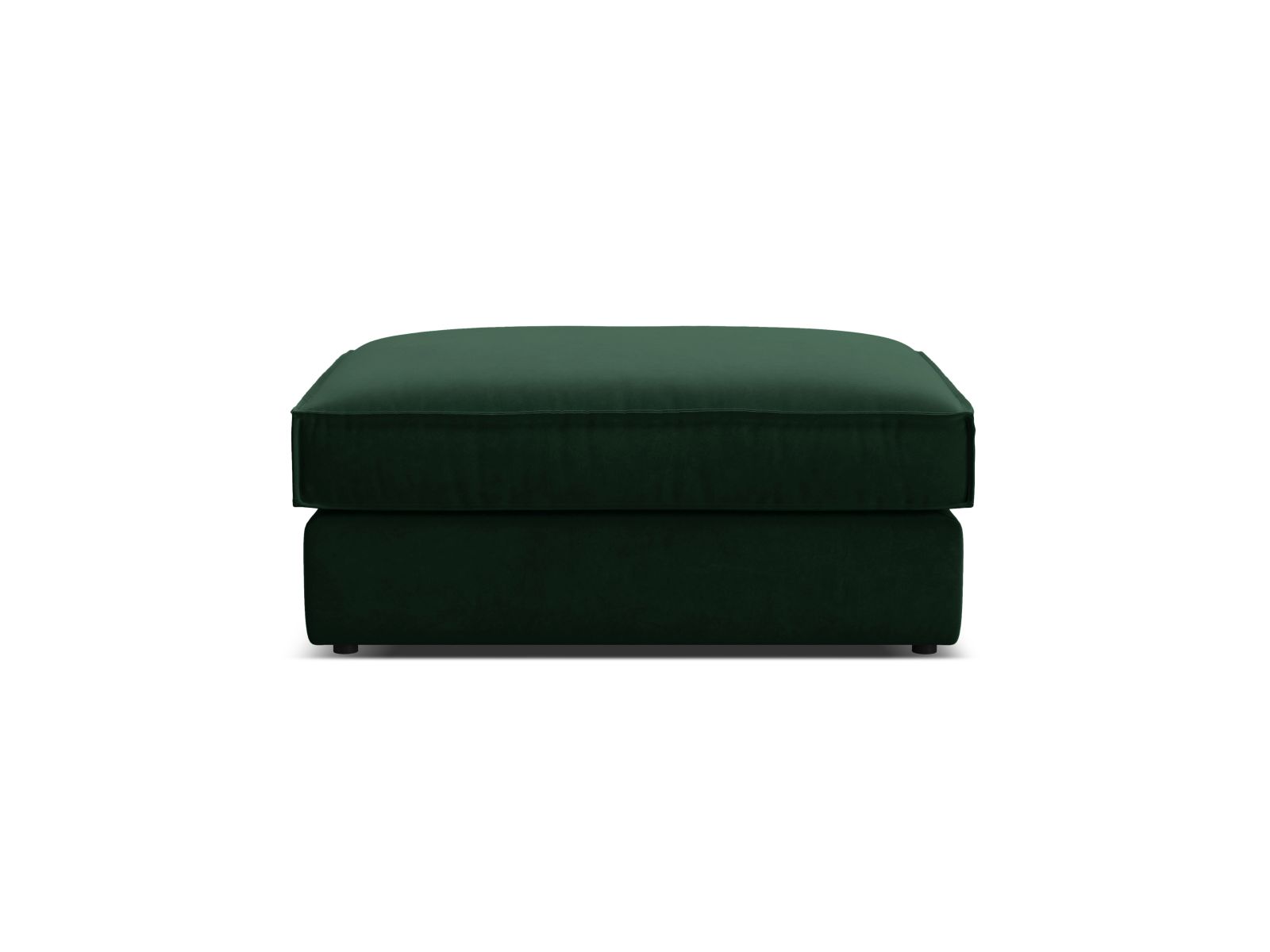 Velvet Pouf, "Pola", 1 Seat, 103x78x44
