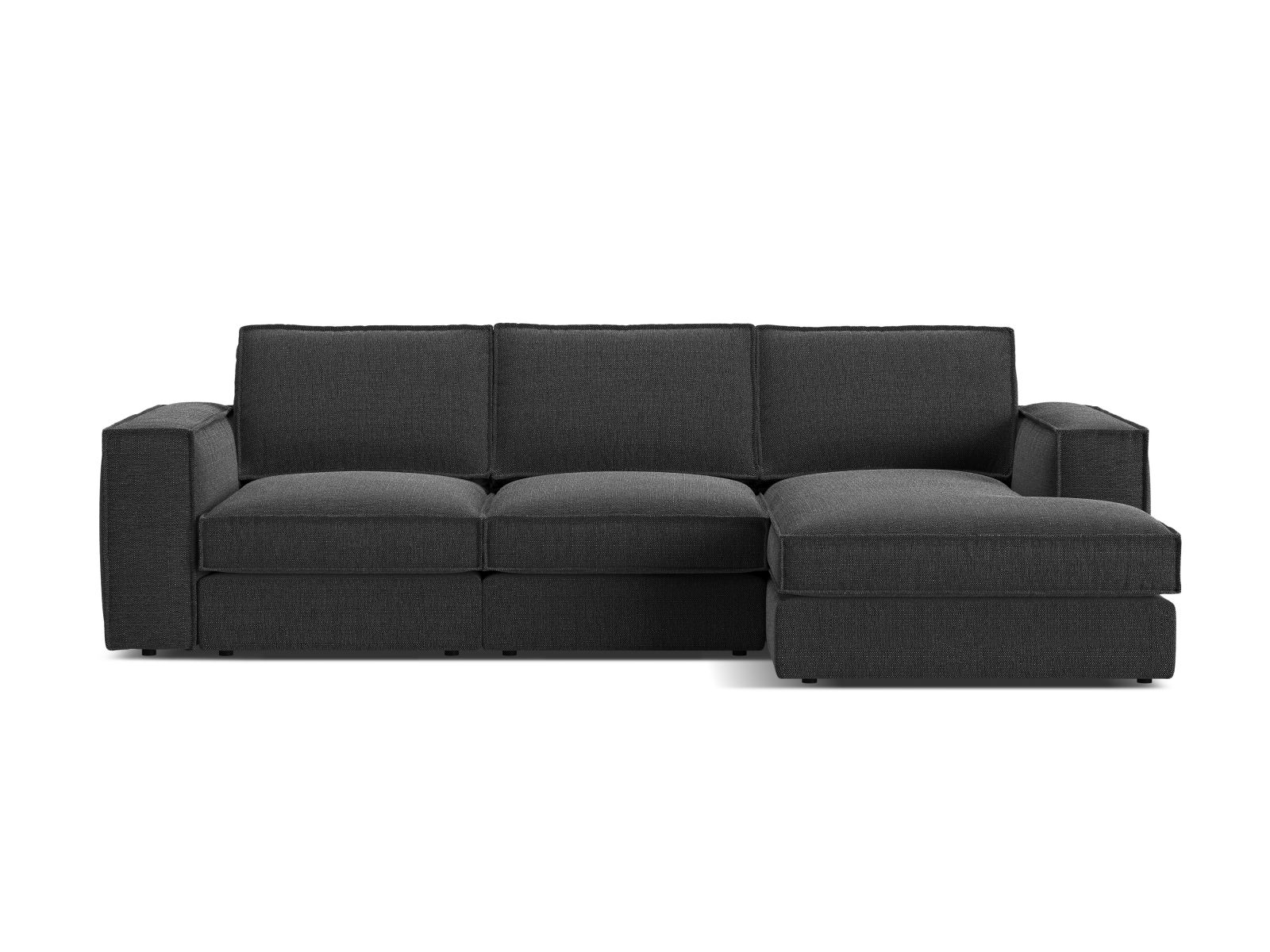 Modular Right Corner Sofa, "Pola", 3 Seats, 284x158x88