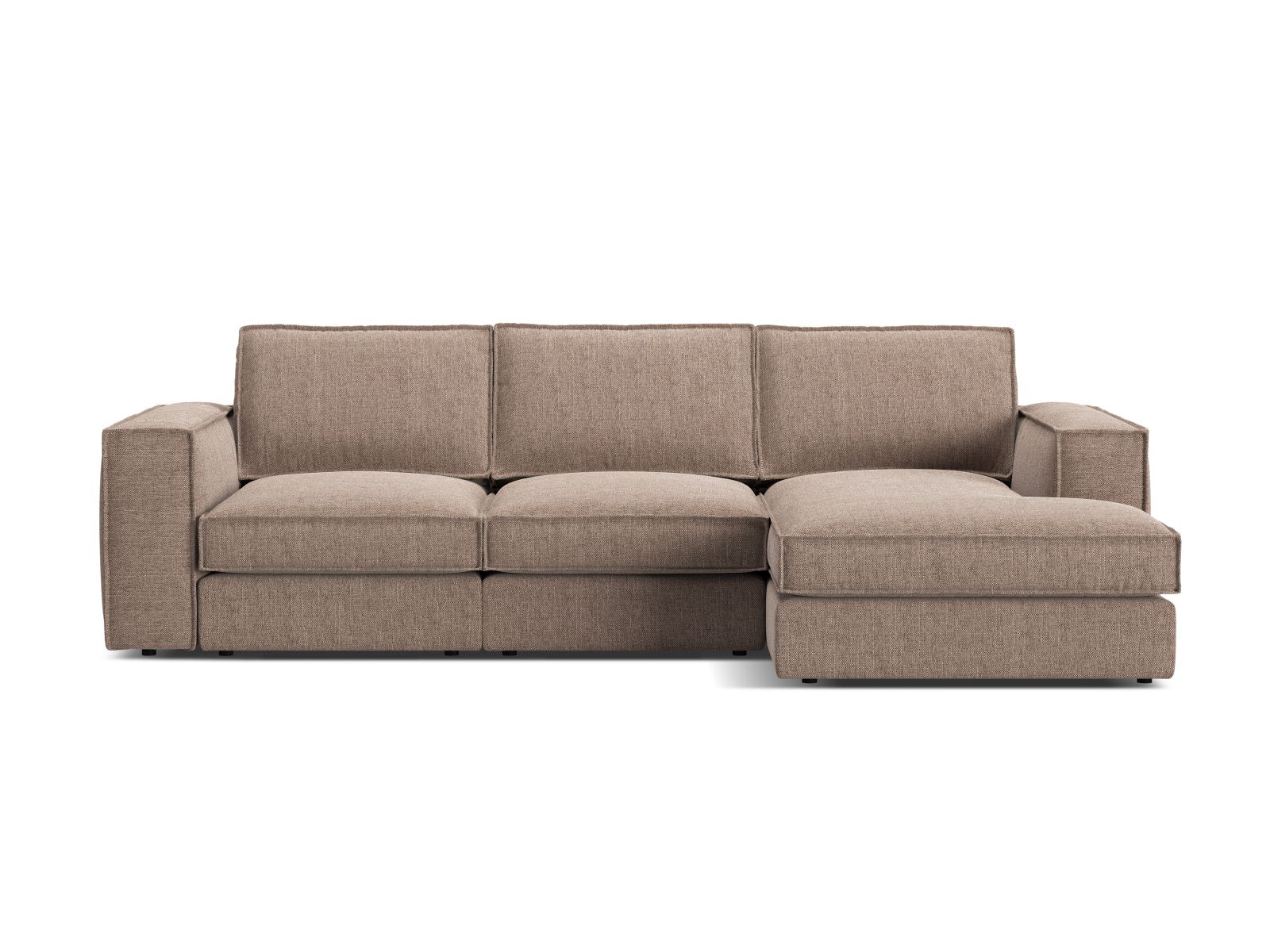 Modular Right Corner Sofa, "Pola", 3 Seats, 284x158x88