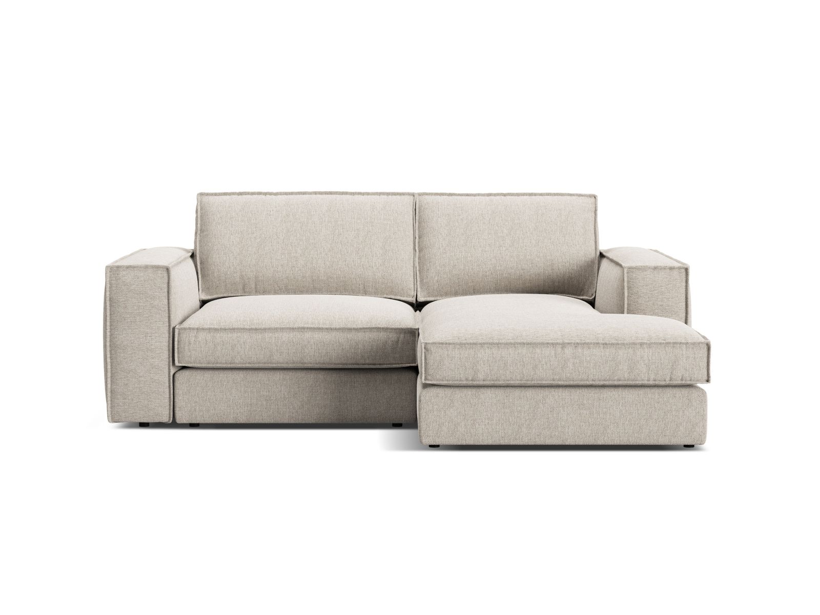 Modular Right Corner Sofa, "Pola", 2 Seats, 226x158x88
