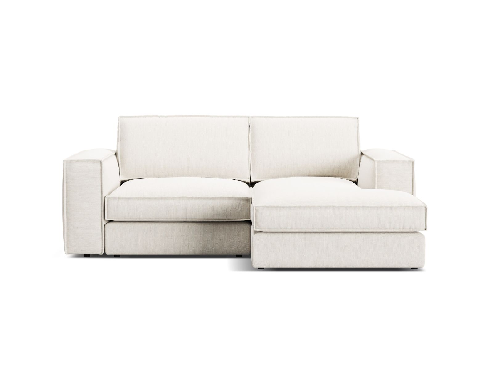 Modular Right Corner Sofa, "Pola", 2 Seats, 226x158x88