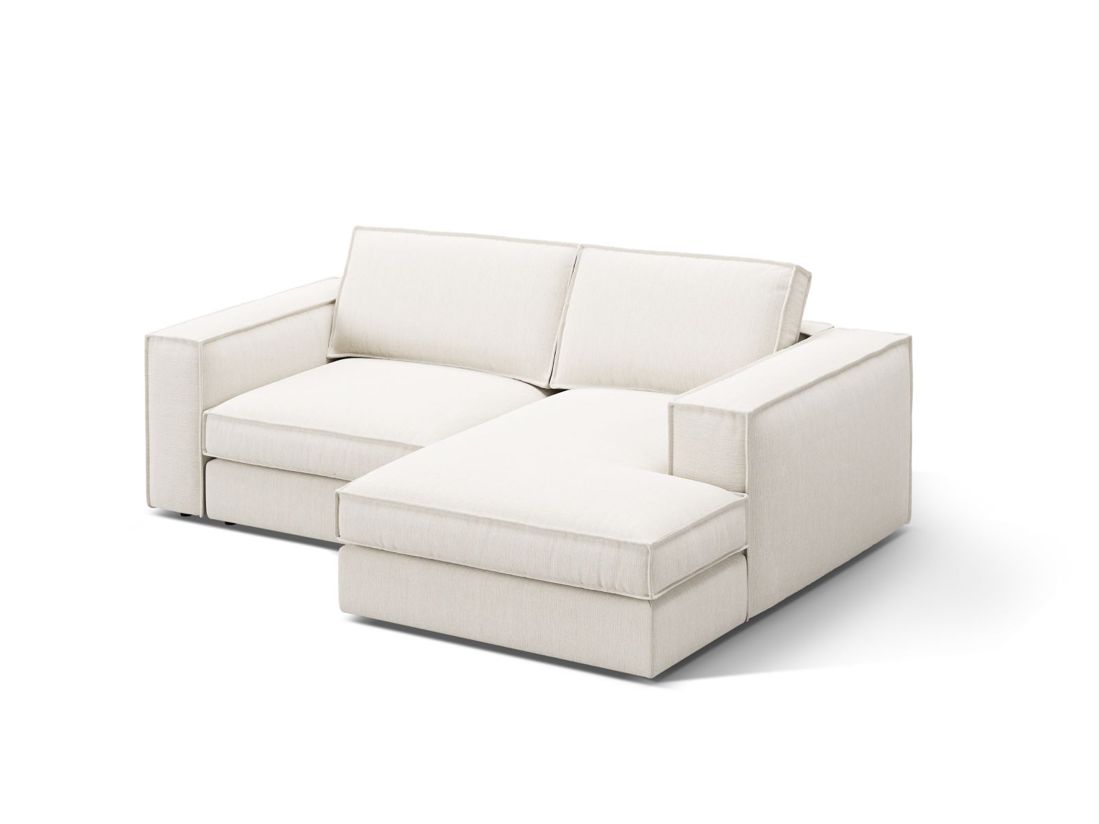 Modular Right Corner Sofa, "Pola", 2 Seats, 226x158x88