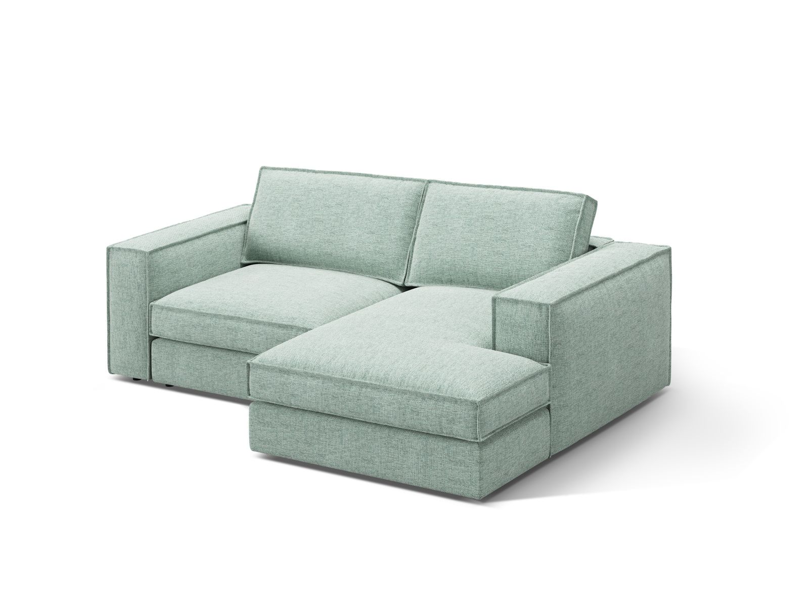Modular Right Corner Sofa, "Pola", 2 Seats, 226x158x88
