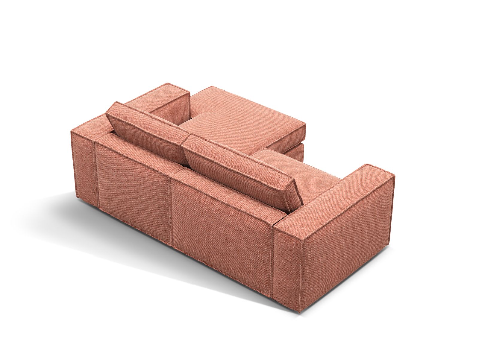 Modular Right Corner Sofa, "Pola", 2 Seats, 226x158x88