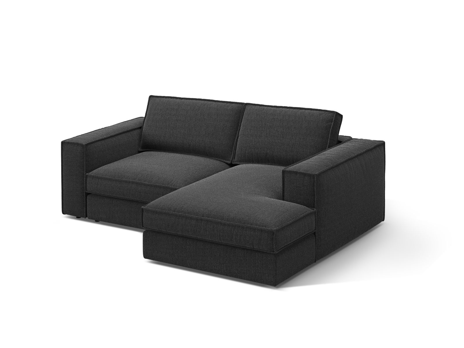 Modular Right Corner Sofa, "Pola", 2 Seats, 226x158x88