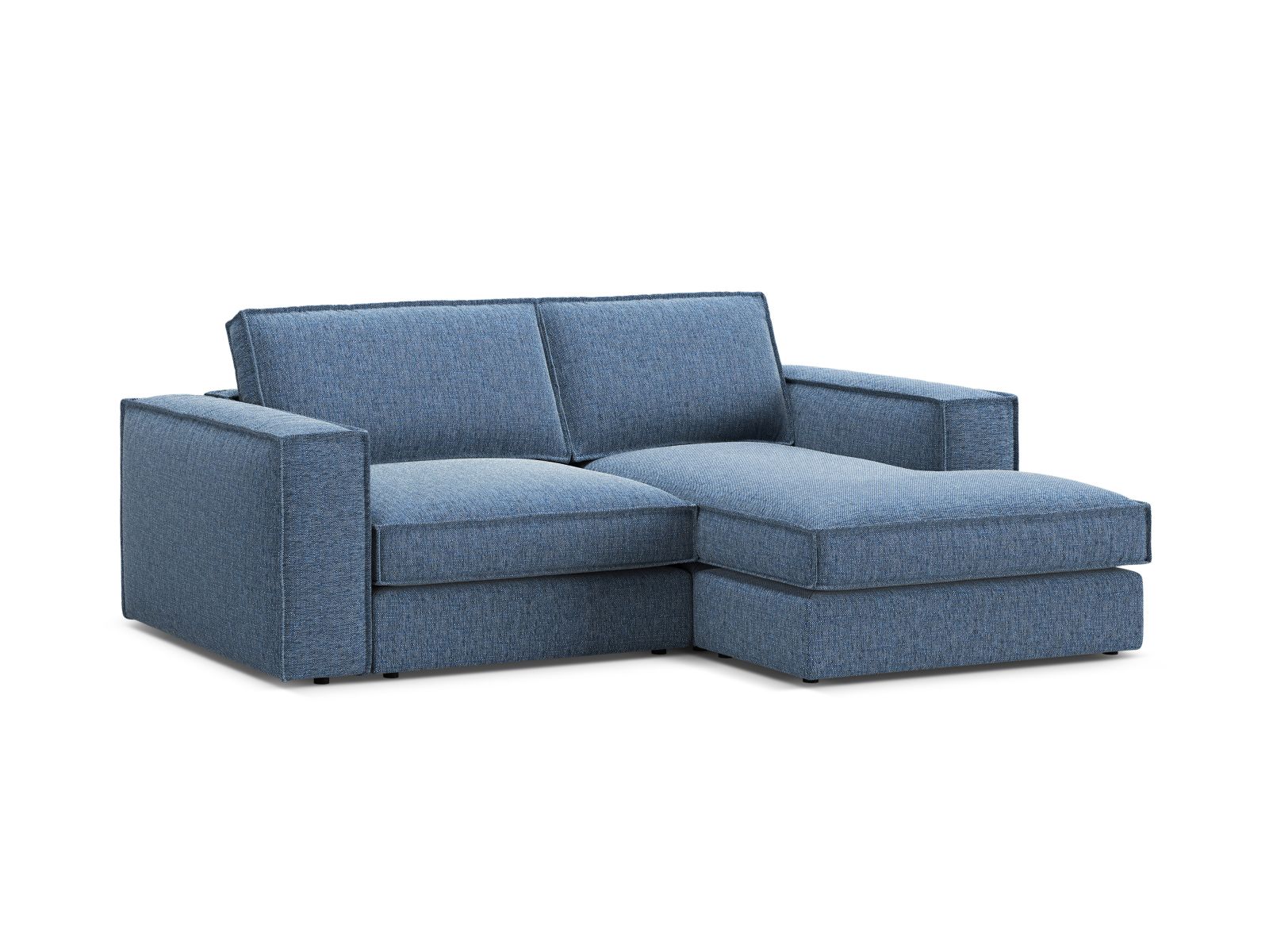 Modular Right Corner Sofa, "Pola", 2 Seats, 226x158x88
