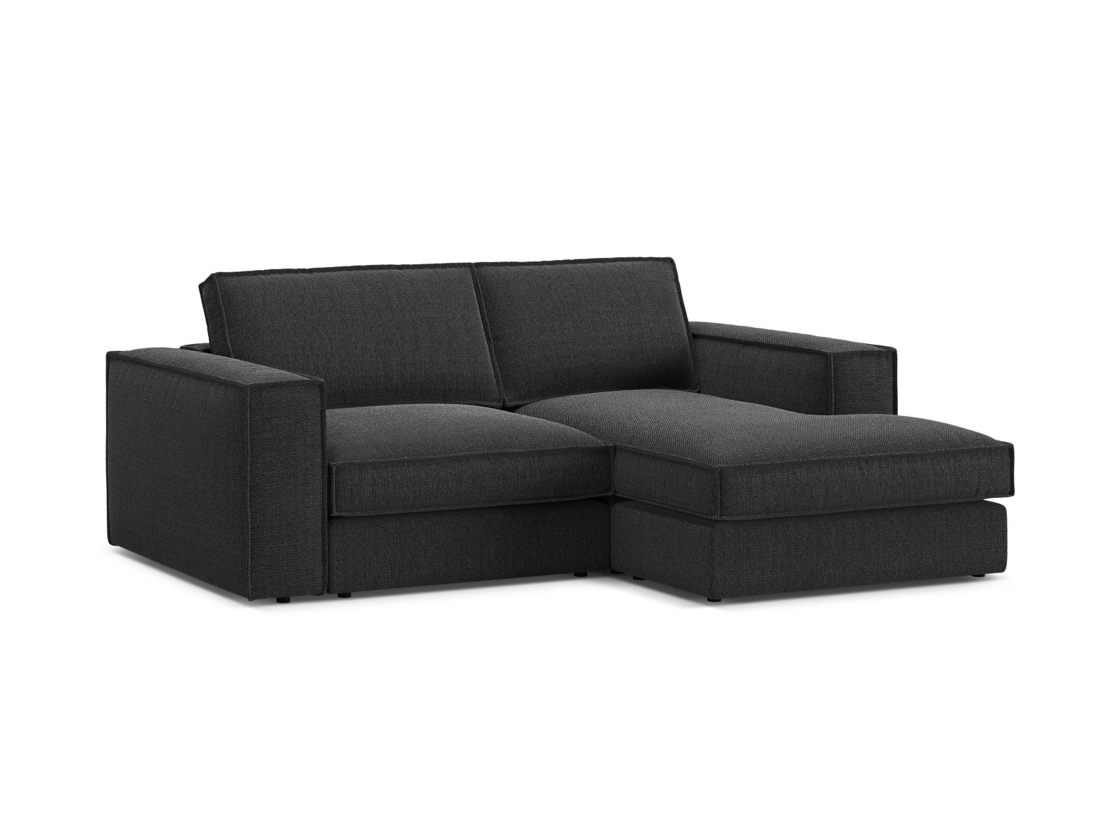Modular Right Corner Sofa, "Pola", 2 Seats, 226x158x88