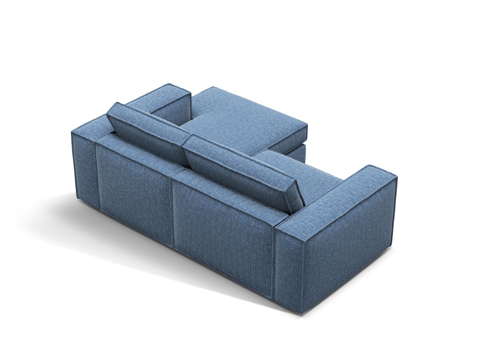 Modular Right Corner Sofa, "Pola", 2 Seats, 226x158x88