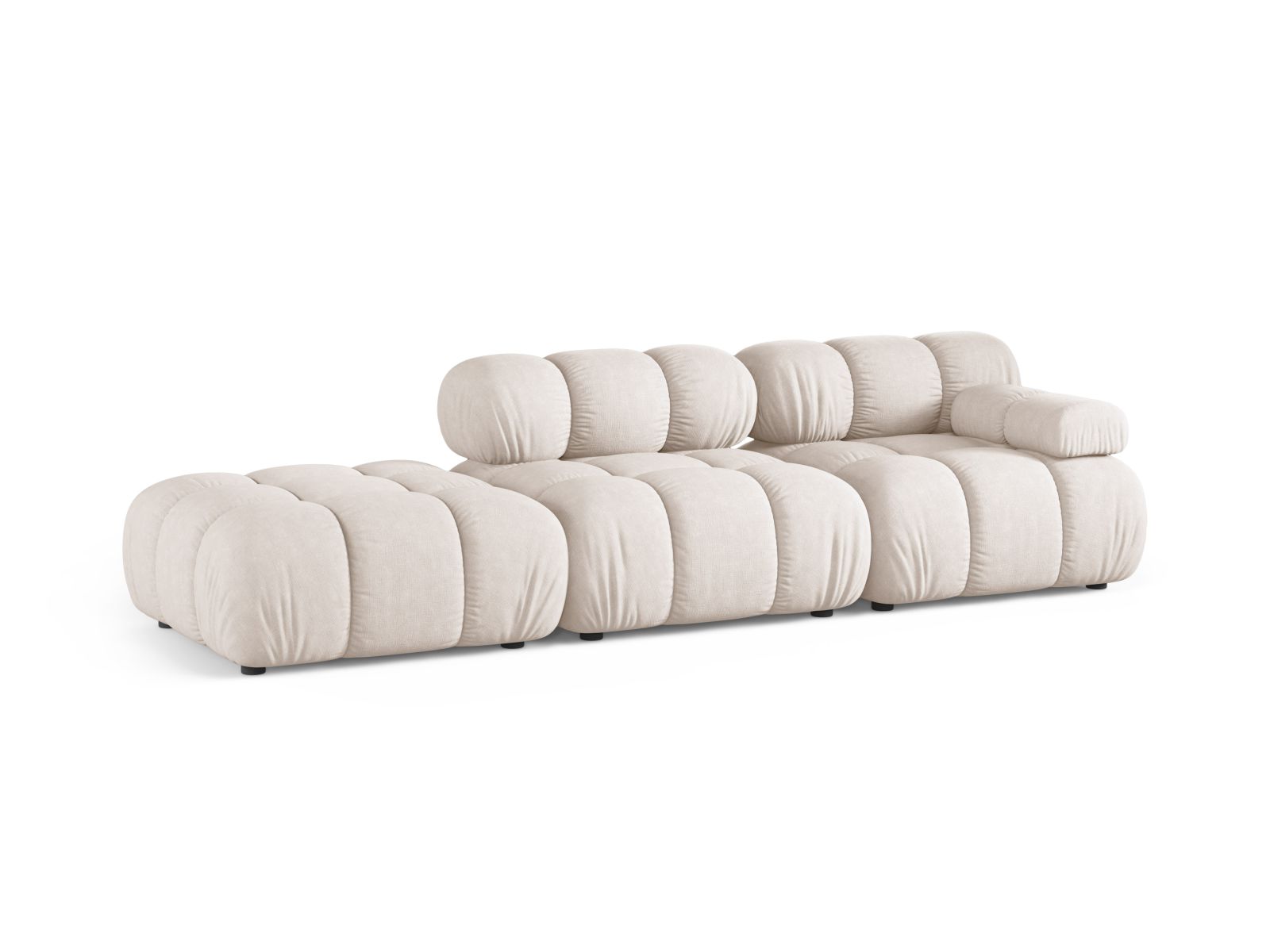 Left Modular Sofa, "Bellis", 4 Seats, 282x94x70