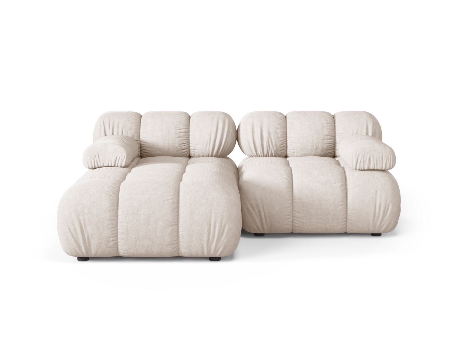 Modular Left Corner Sofa, "Bellis", 3 Seats, 188x155x70