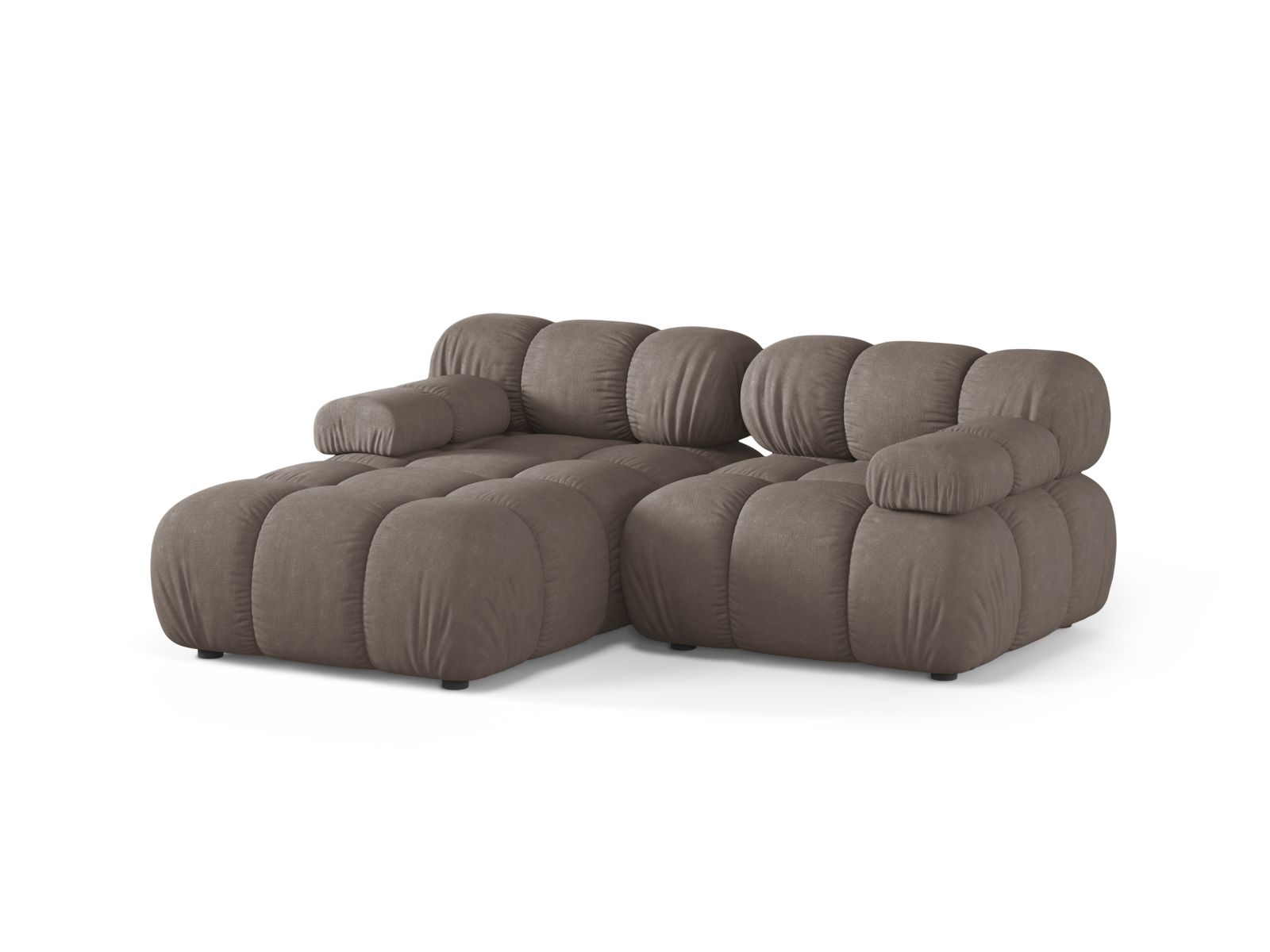 Modular Left Corner Sofa, "Bellis", 3 Seats, 188x155x70