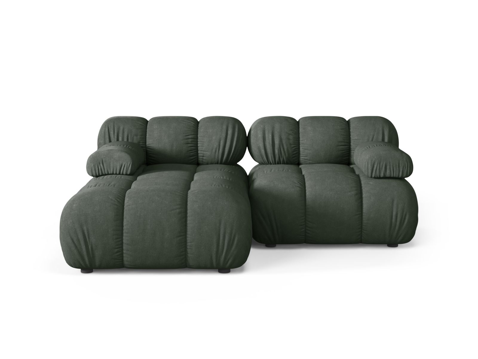 Modular Left Corner Sofa, "Bellis", 3 Seats, 188x155x70