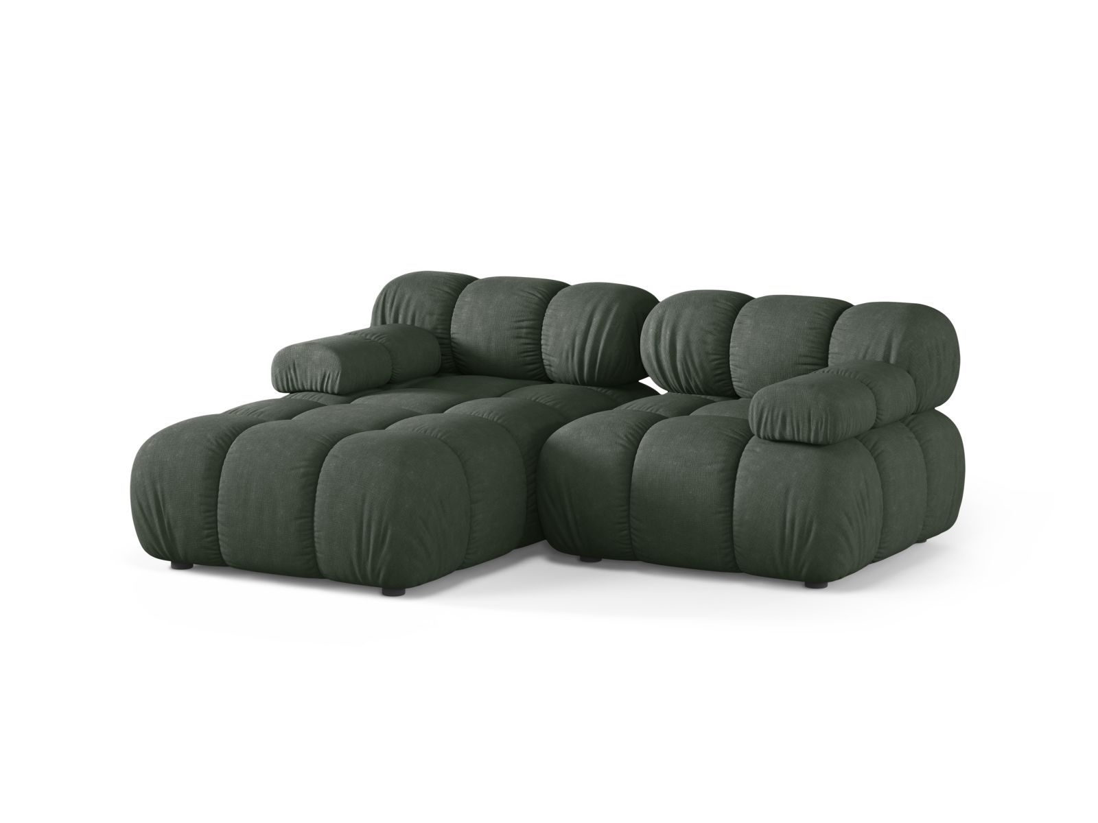 Modular Left Corner Sofa, "Bellis", 3 Seats, 188x155x70