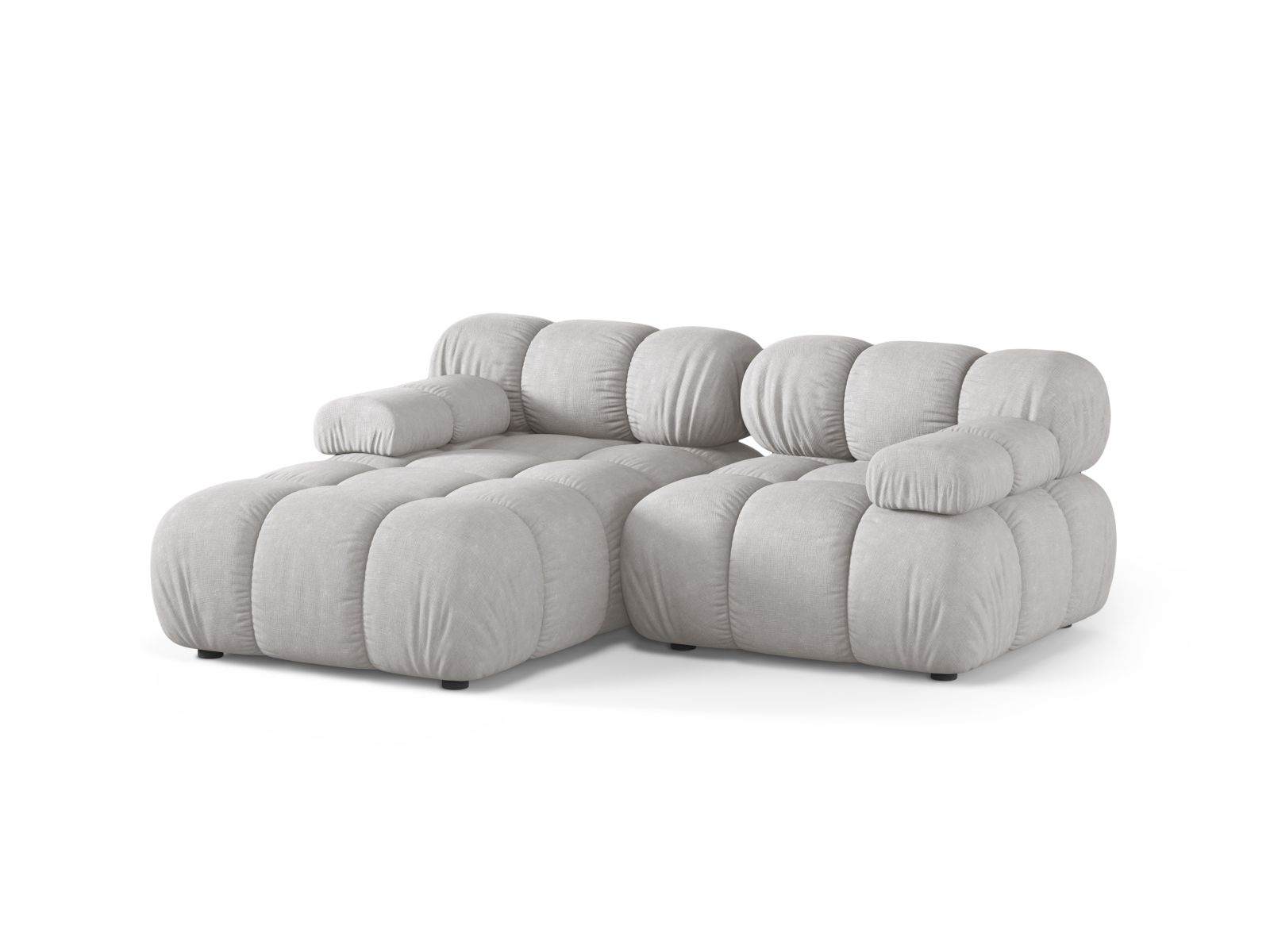 Modular Left Corner Sofa, "Bellis", 3 Seats, 188x155x70