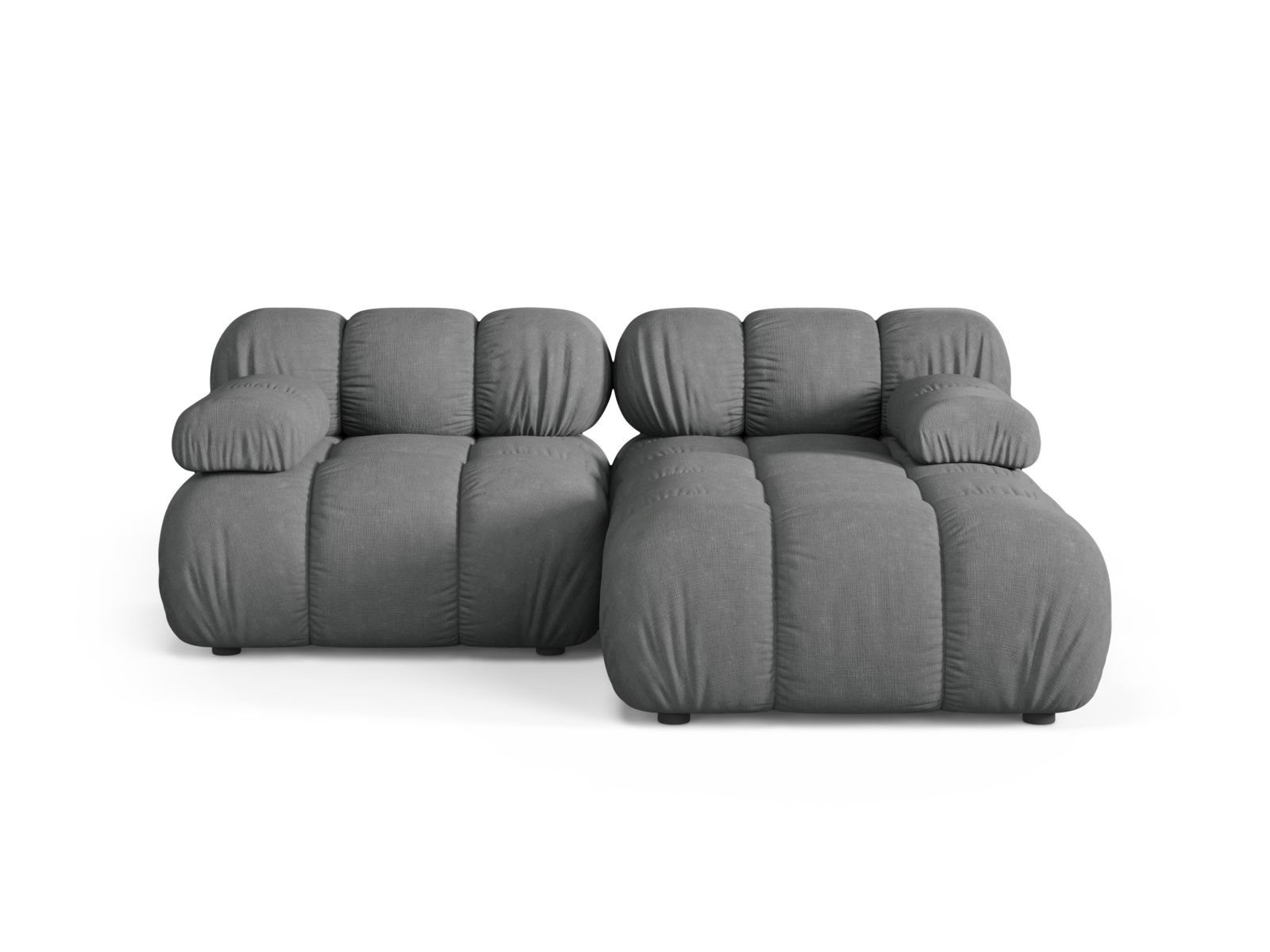 Modular Right Corner Sofa, "Bellis", 3 Seats, 188x155x70