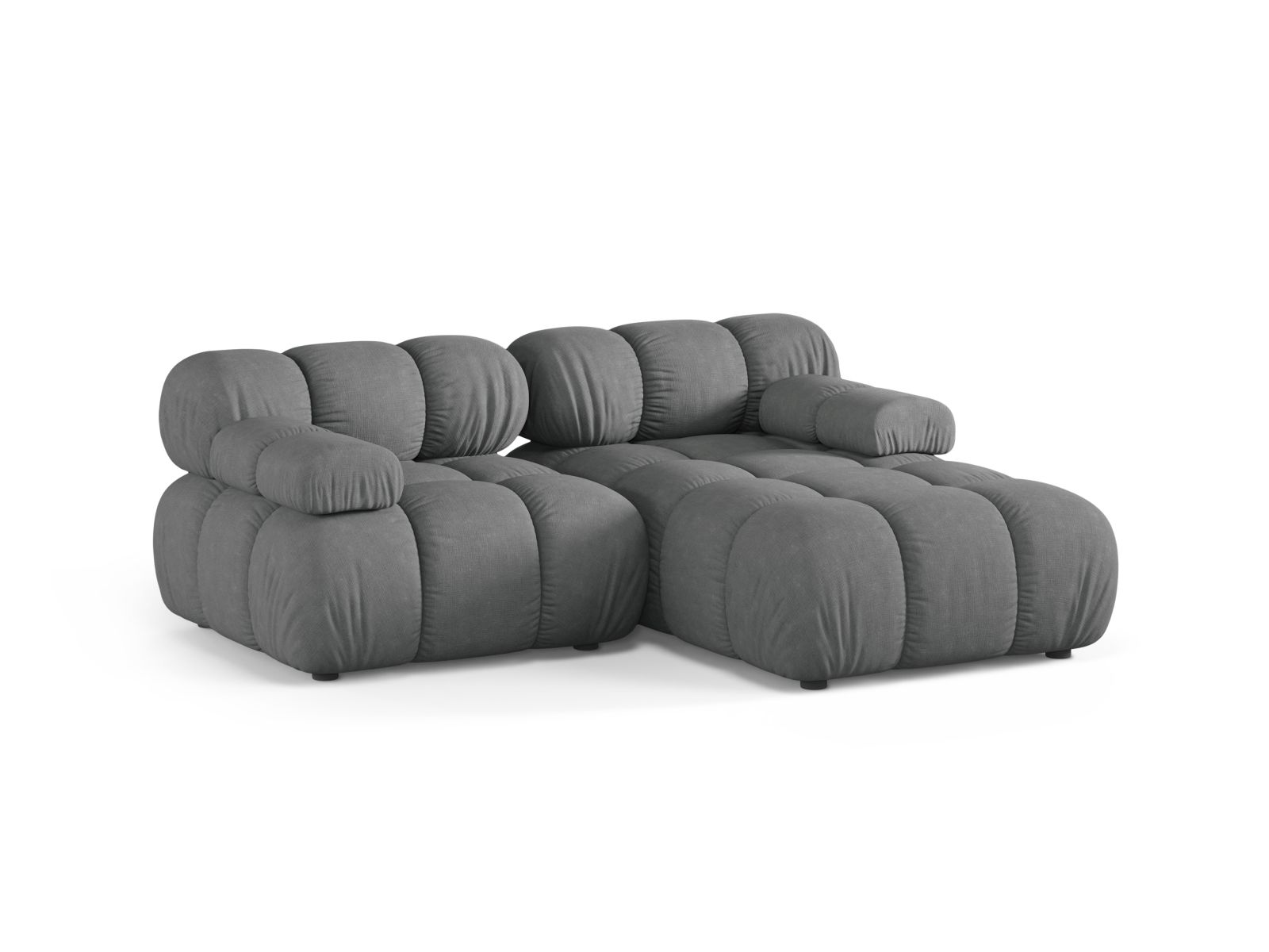 Modular Right Corner Sofa, "Bellis", 3 Seats, 188x155x70