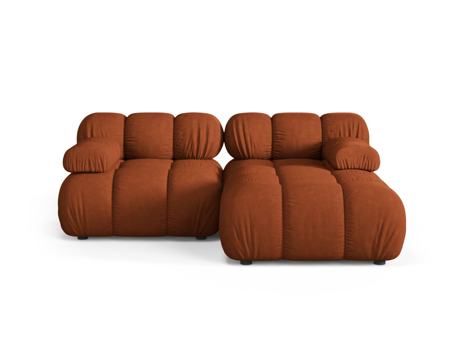 Modular Right Corner Sofa, "Bellis", 3 Seats, 188x155x70