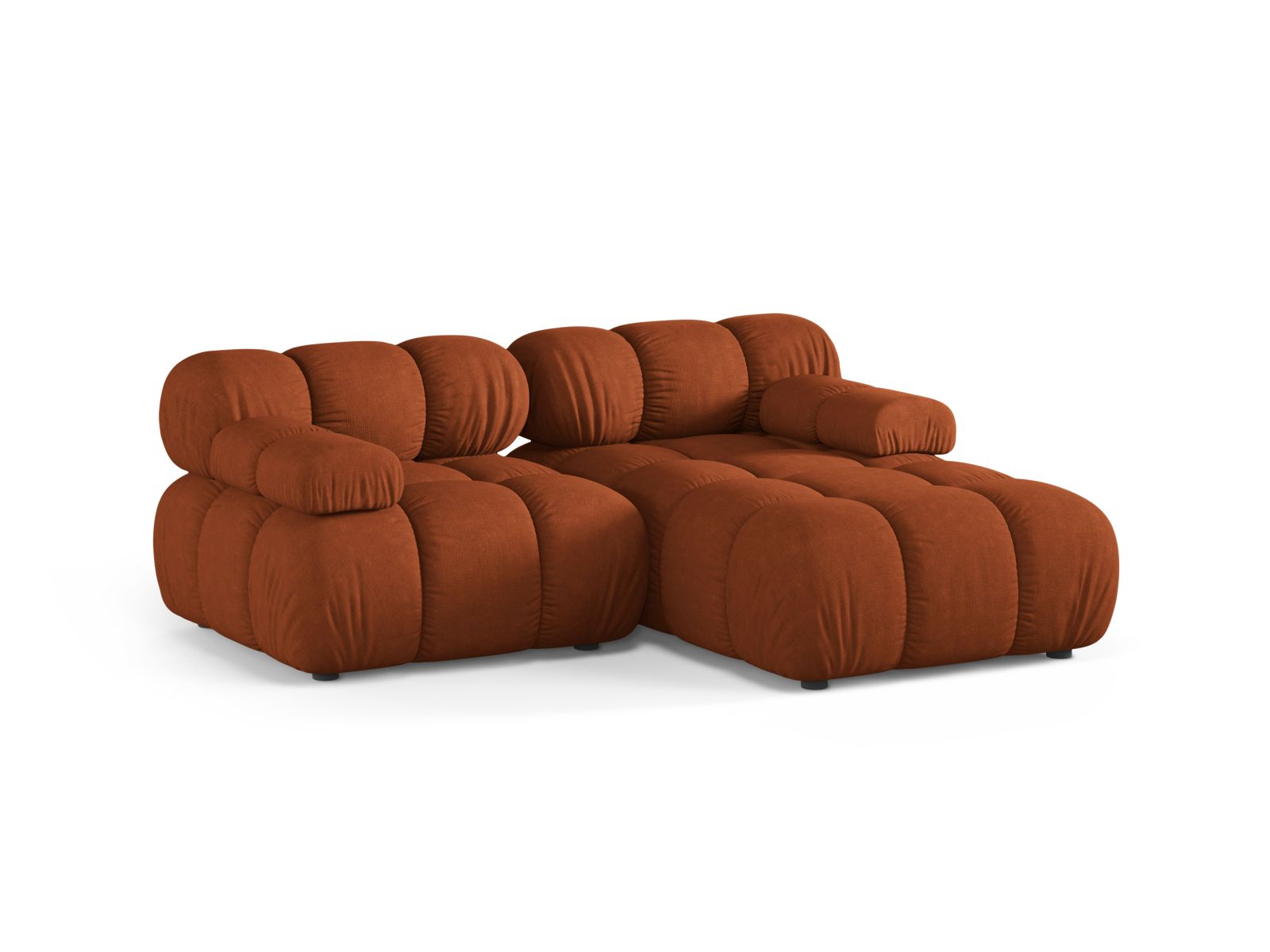 Modular Right Corner Sofa, "Bellis", 3 Seats, 188x155x70