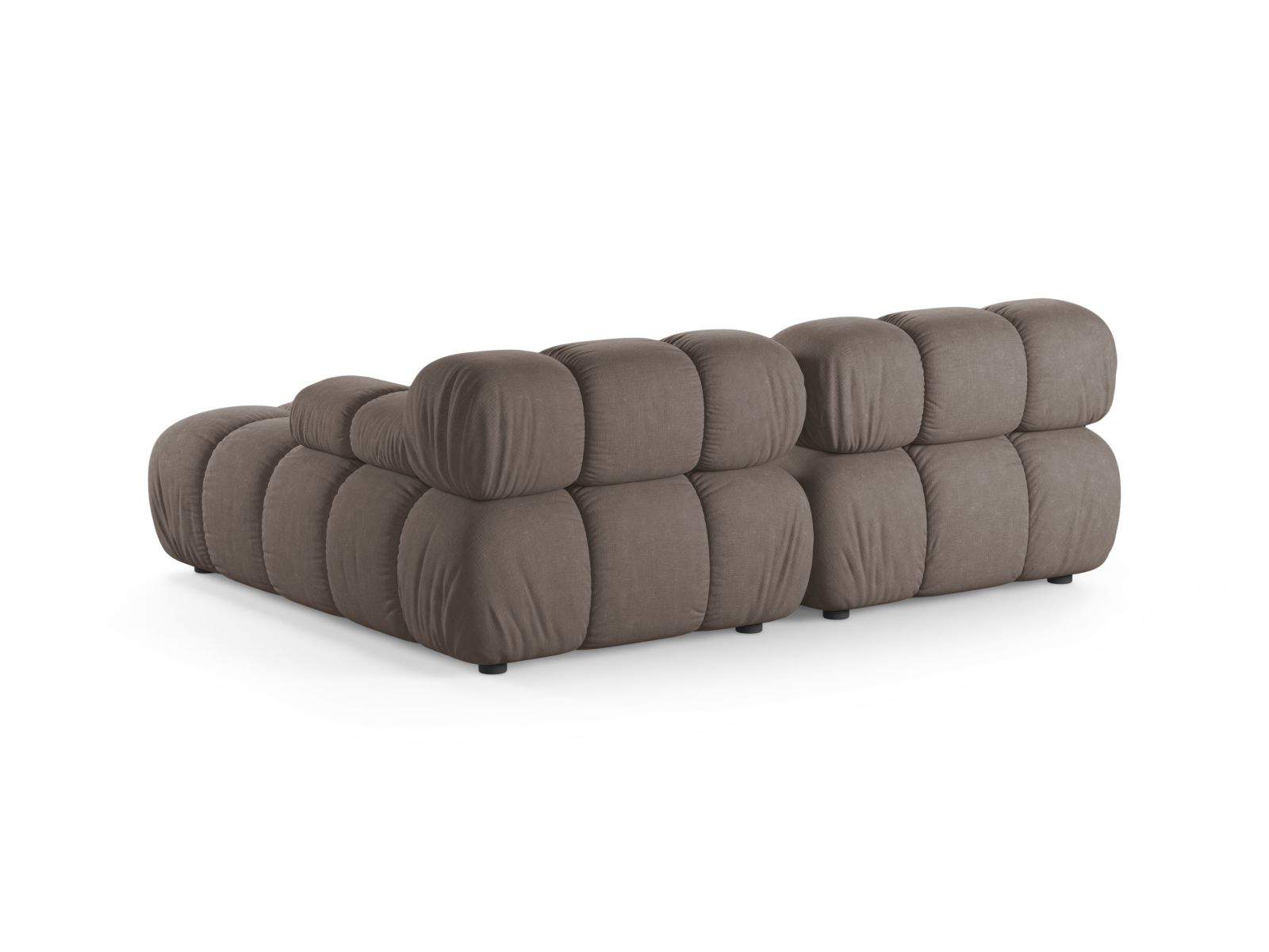 Modular Right Corner Sofa, "Bellis", 3 Seats, 188x155x70