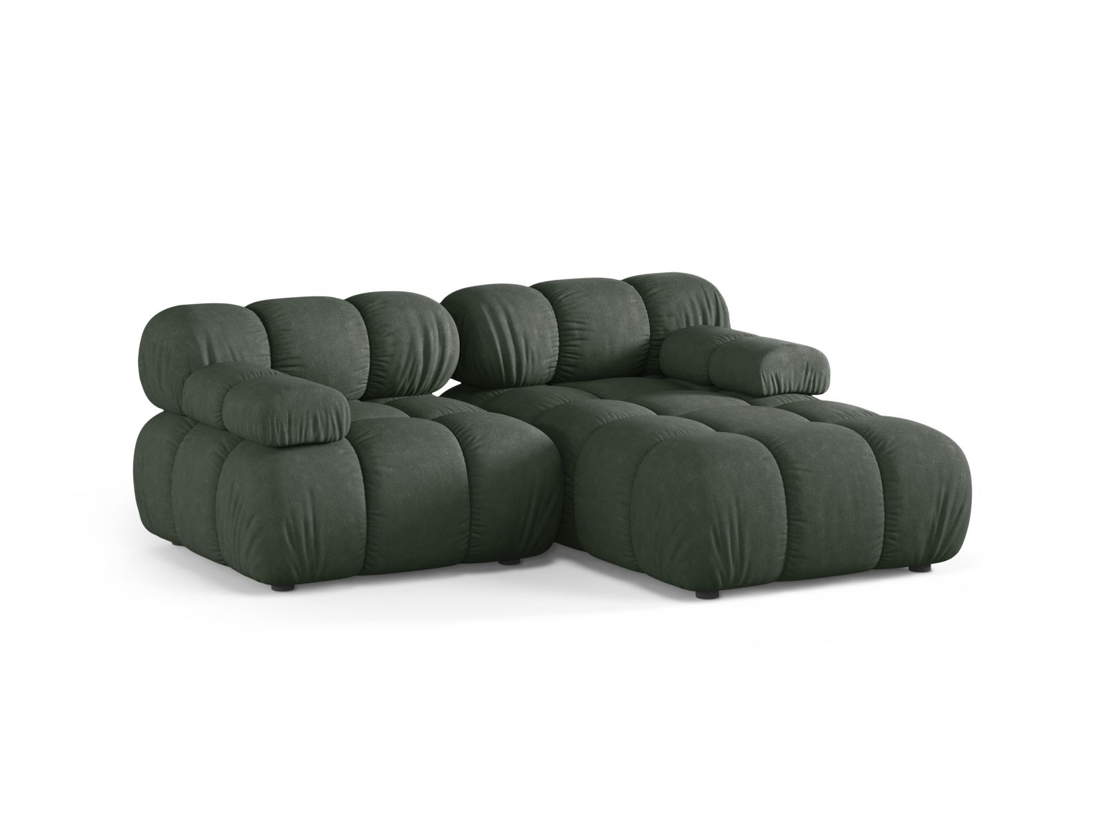 Modular Right Corner Sofa, "Bellis", 3 Seats, 188x155x70