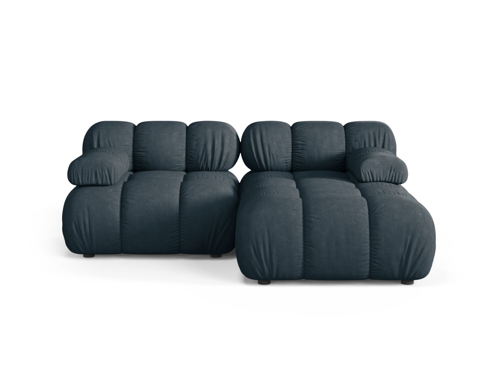 Modular Right Corner Sofa, "Bellis", 3 Seats, 188x155x70