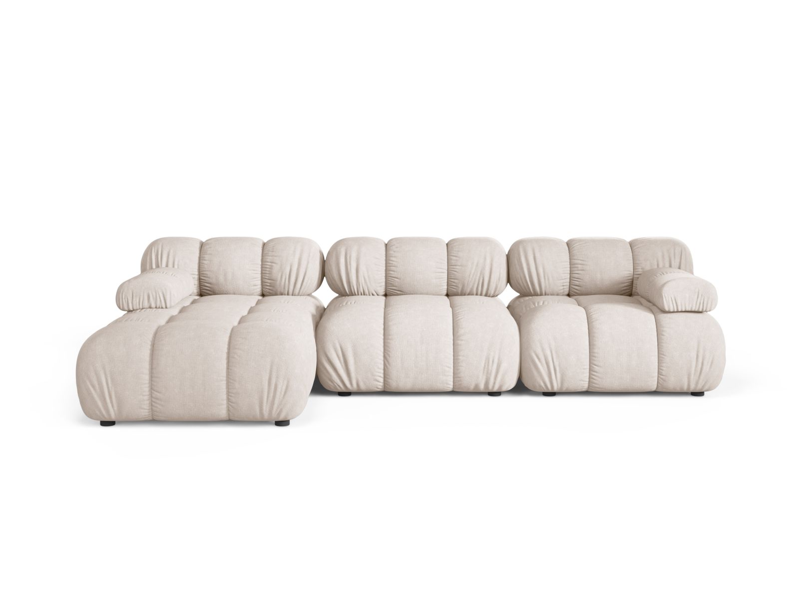 Modular Left Corner Sofa, "Bellis", 4 Seats, 282x155x70