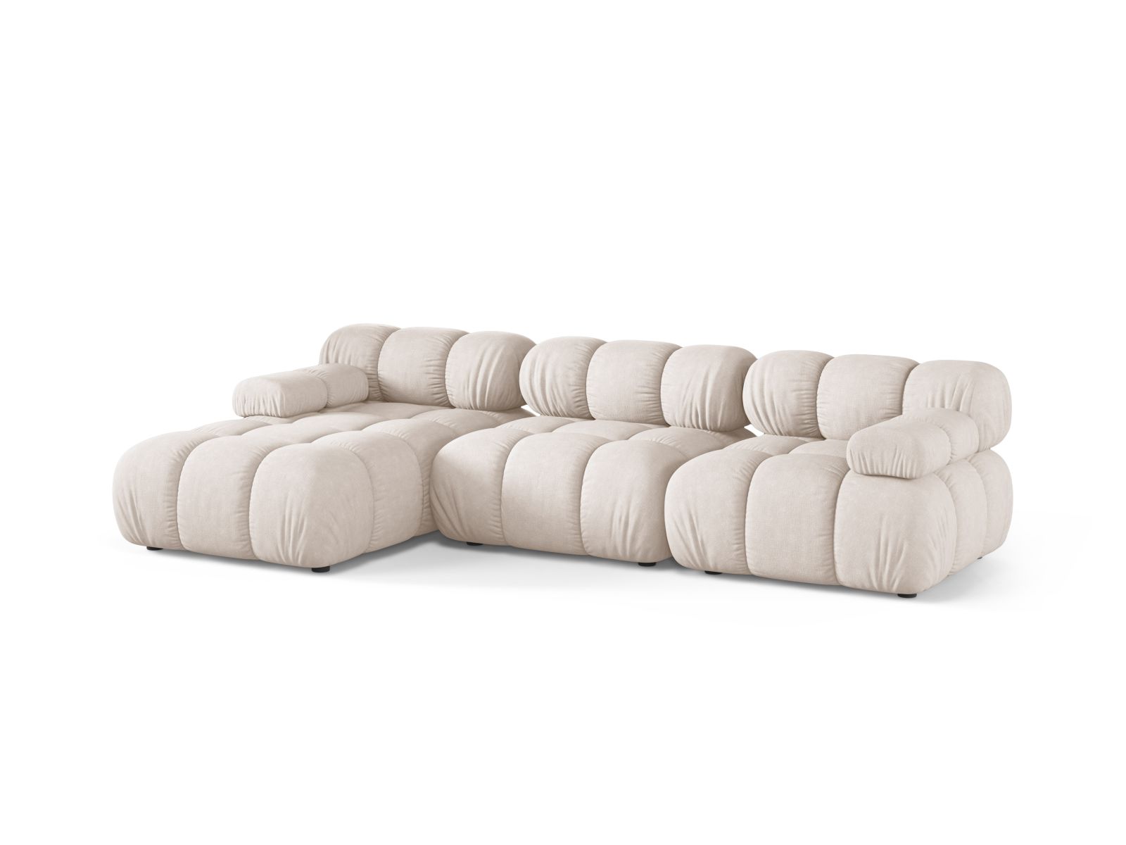 Modular Left Corner Sofa, "Bellis", 4 Seats, 282x155x70
