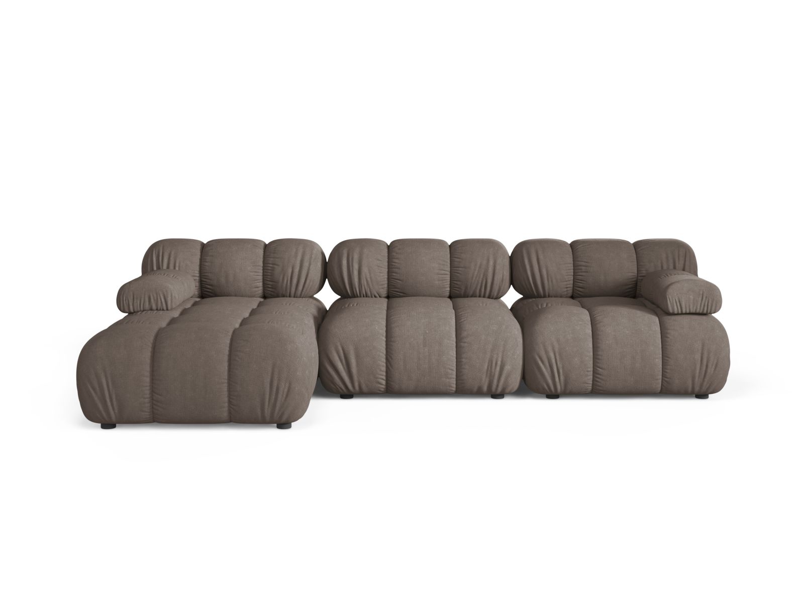 Modular Left Corner Sofa, "Bellis", 4 Seats, 282x155x70