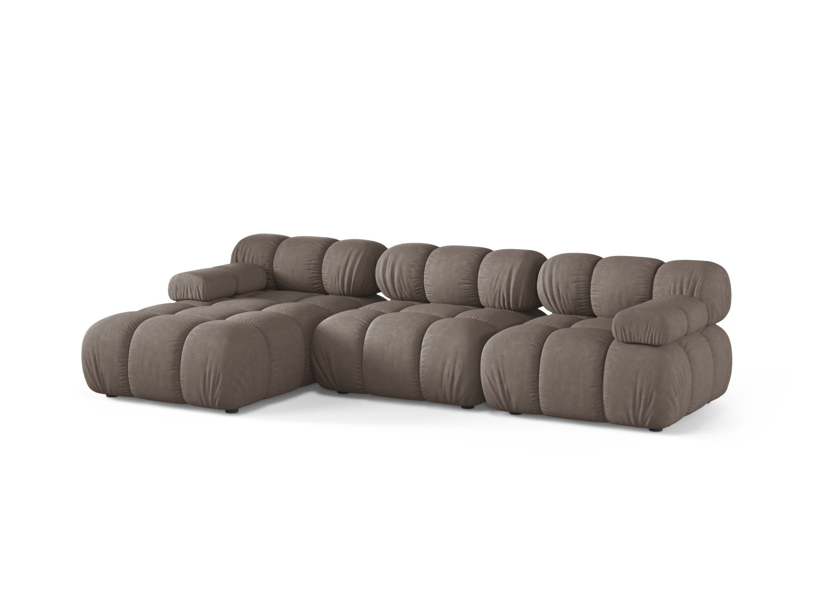 Modular Left Corner Sofa, "Bellis", 4 Seats, 282x155x70