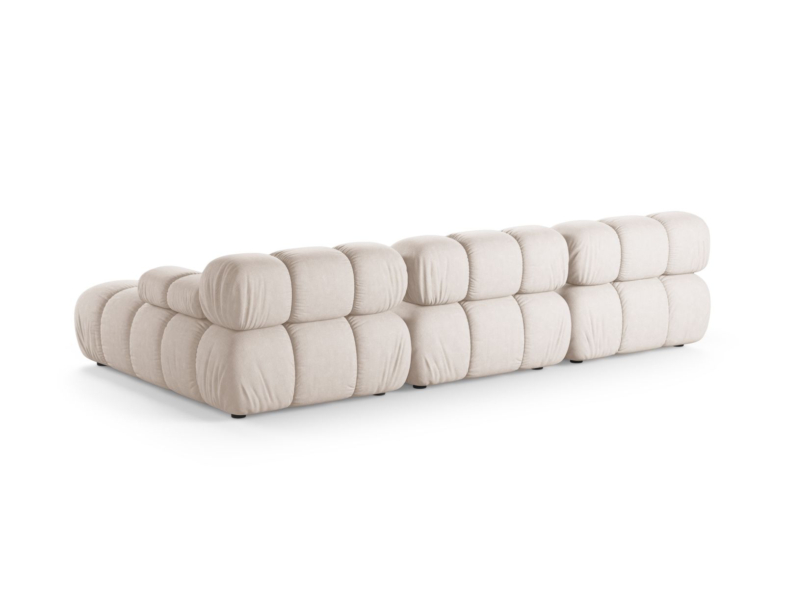 Modular Right Corner Sofa, "Bellis", 4 Seats, 282x155x70