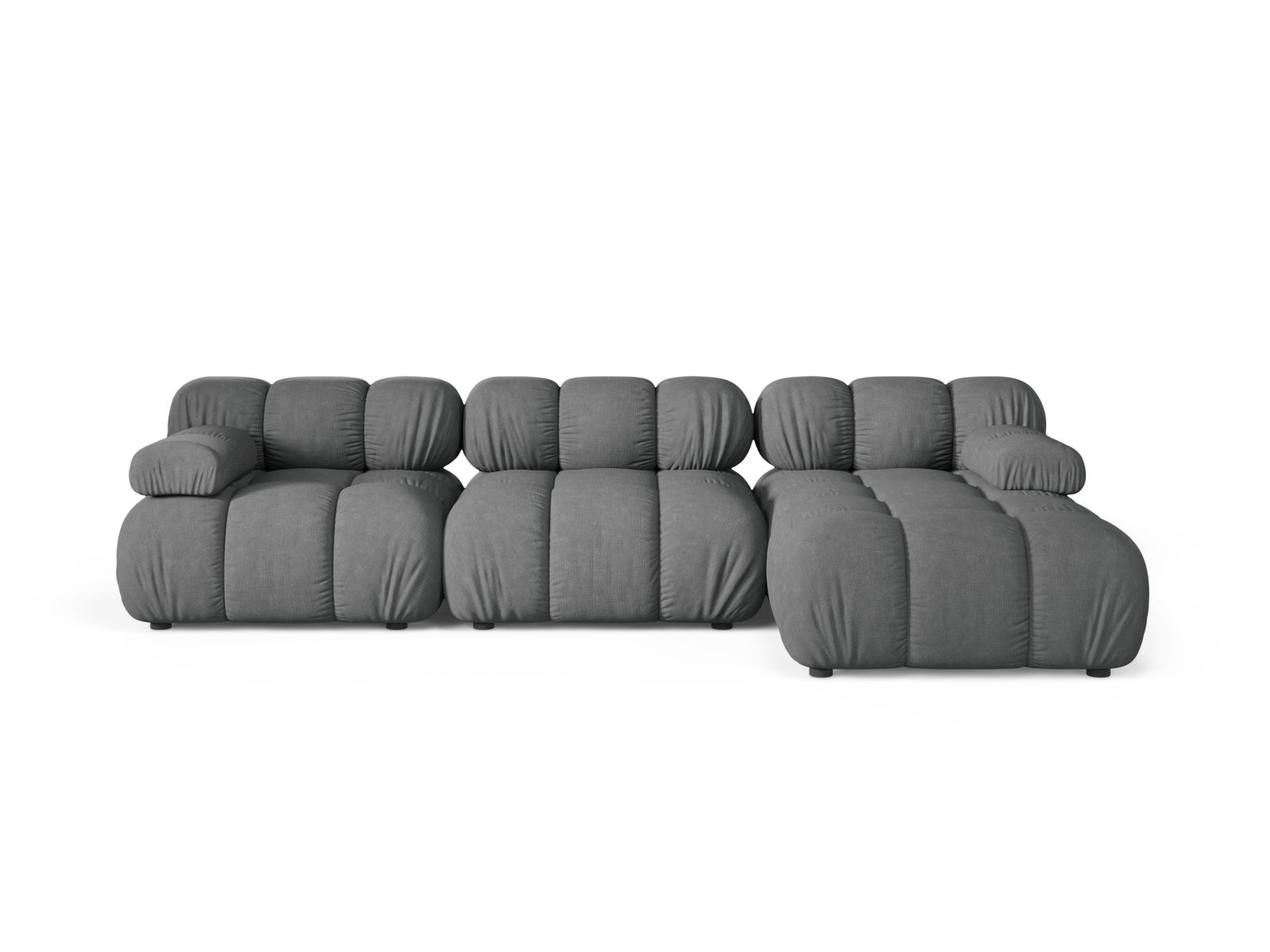 Modular Right Corner Sofa, "Bellis", 4 Seats, 282x155x70