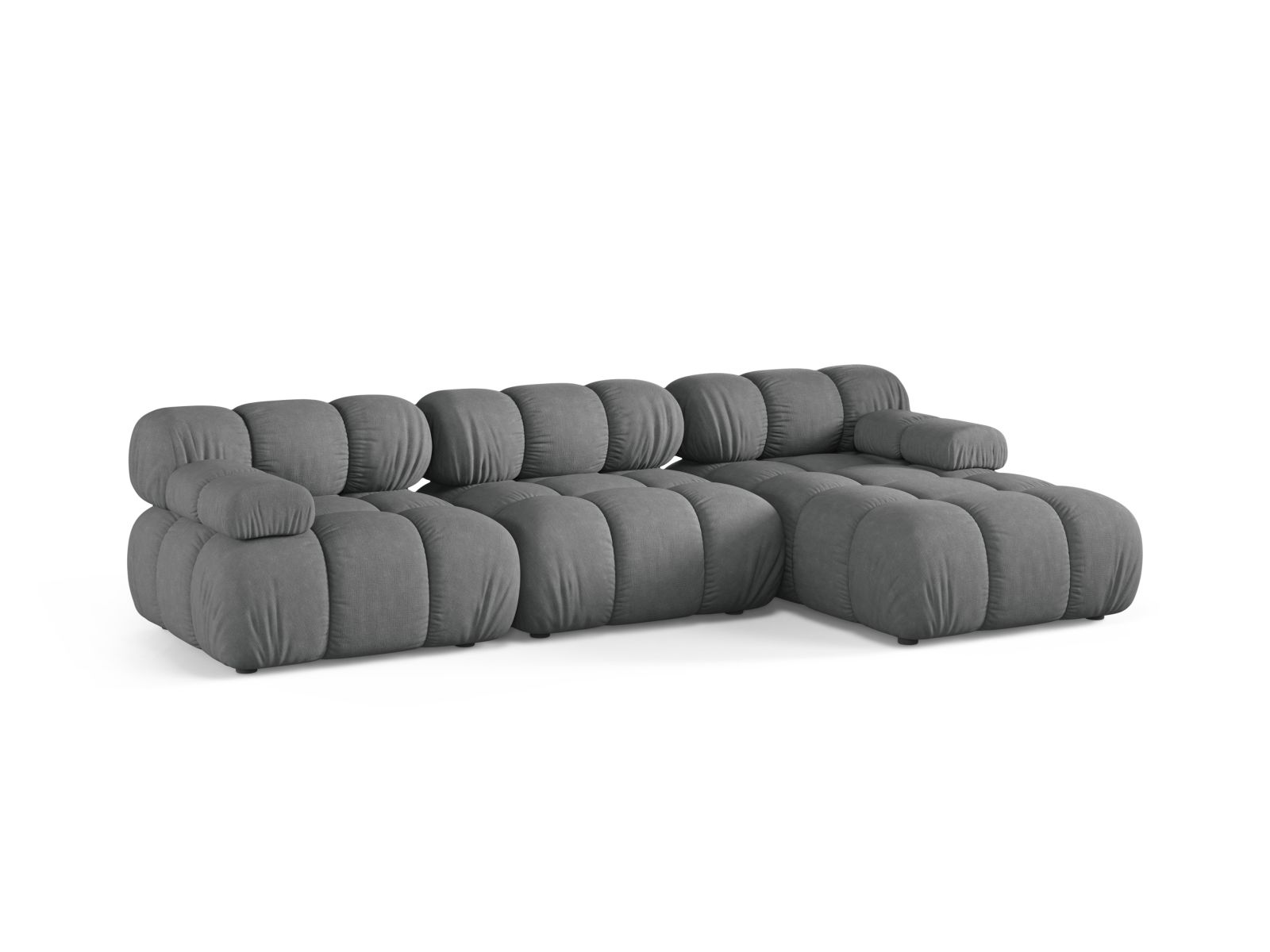 Modular Right Corner Sofa, "Bellis", 4 Seats, 282x155x70