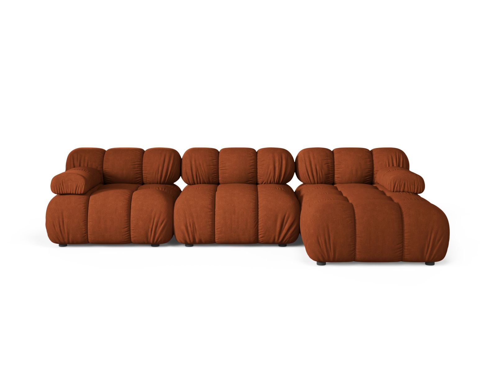 Modular Right Corner Sofa, "Bellis", 4 Seats, 282x155x70
