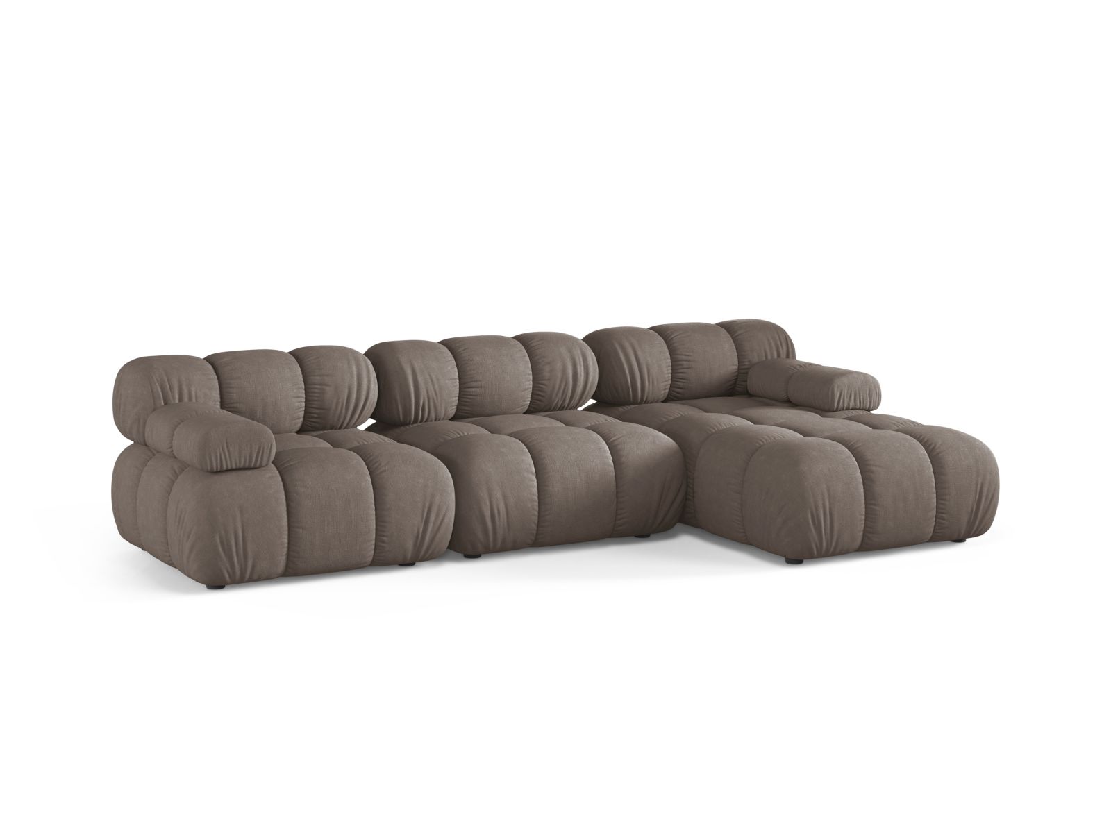 Modular Right Corner Sofa, "Bellis", 4 Seats, 282x155x70