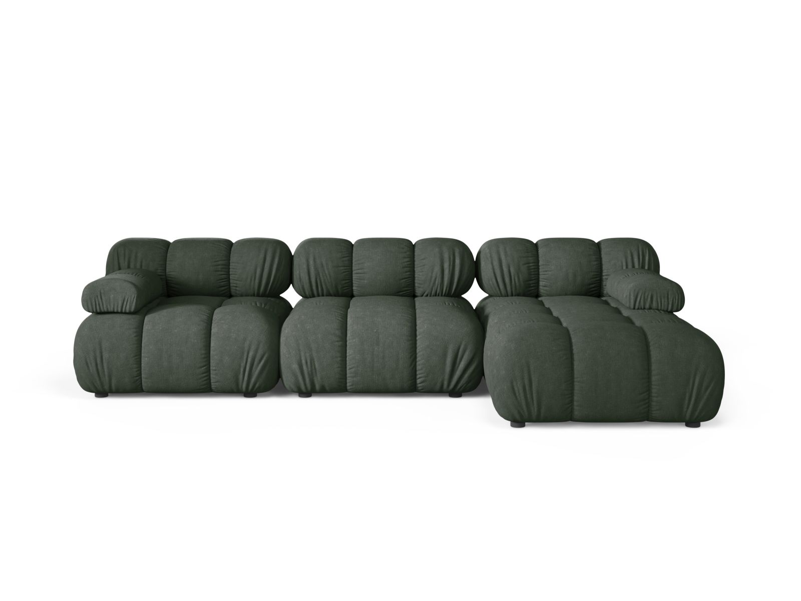 Modular Right Corner Sofa, "Bellis", 4 Seats, 282x155x70