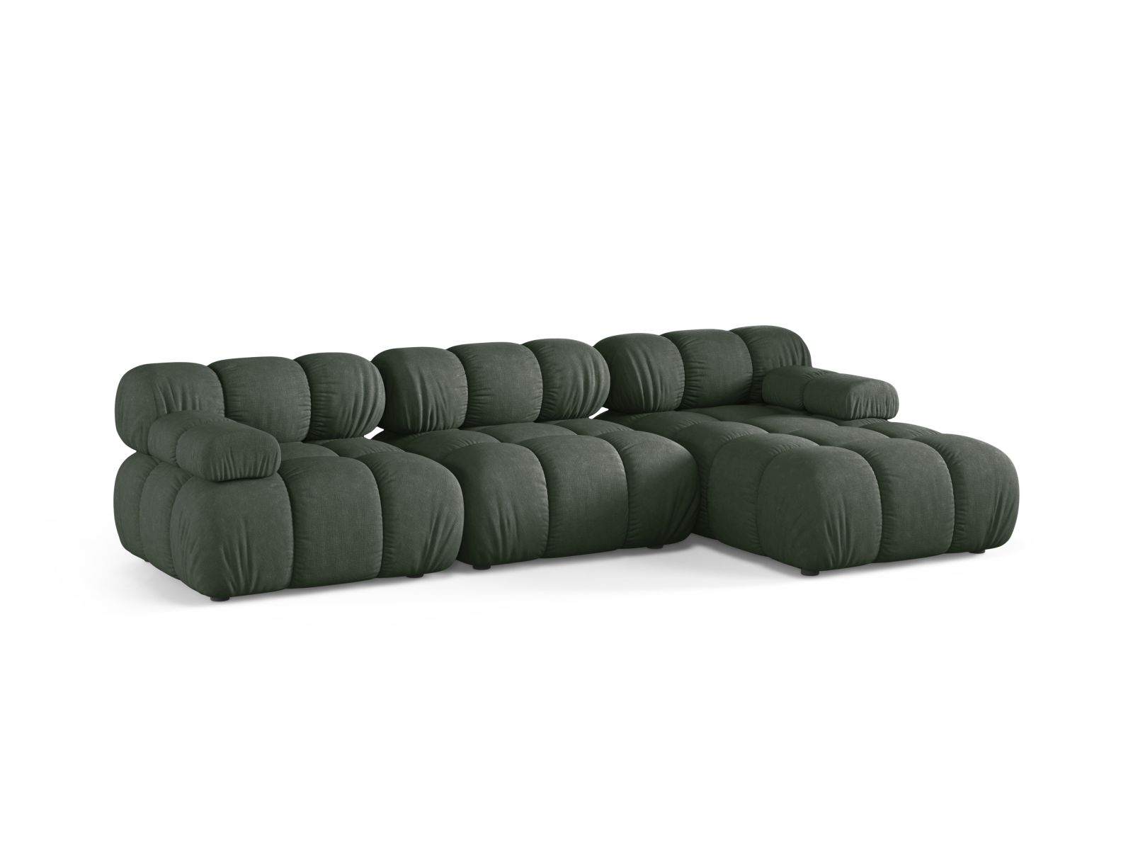 Modular Right Corner Sofa, "Bellis", 4 Seats, 282x155x70