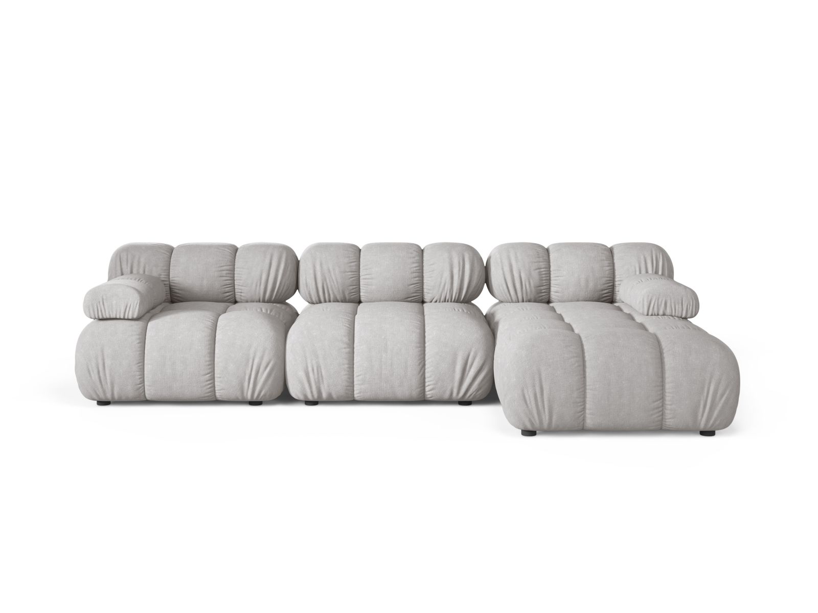 Modular Right Corner Sofa, "Bellis", 4 Seats, 282x155x70
