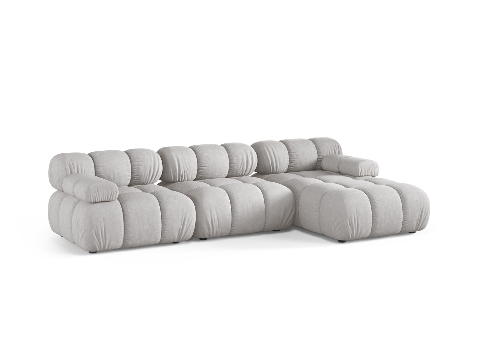 Modular Right Corner Sofa, "Bellis", 4 Seats, 282x155x70