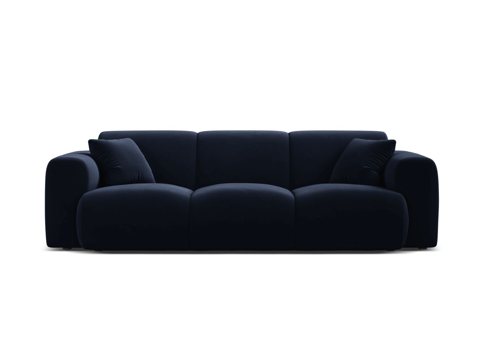 Velvet Sofa, "Molino", 3 Seats, 235x100x72