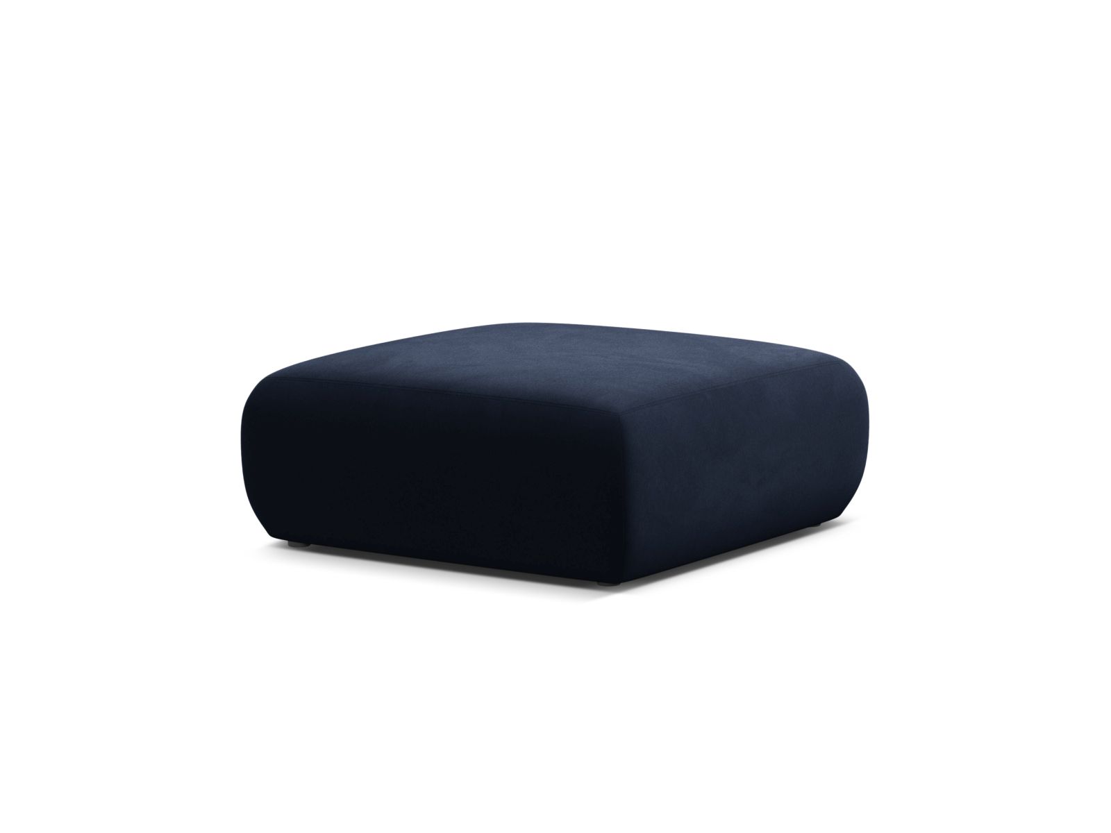 Velvet Pouf, "Molino", 2 Seats, 100x100x40