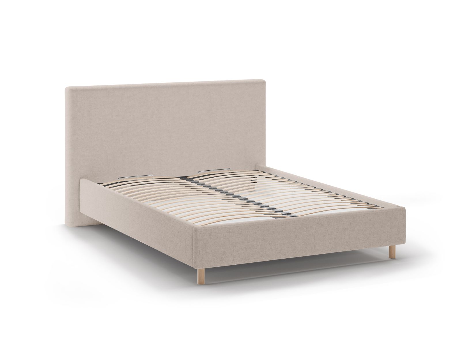 Storage Bed With Headboard, "Eloise", 190x220x110