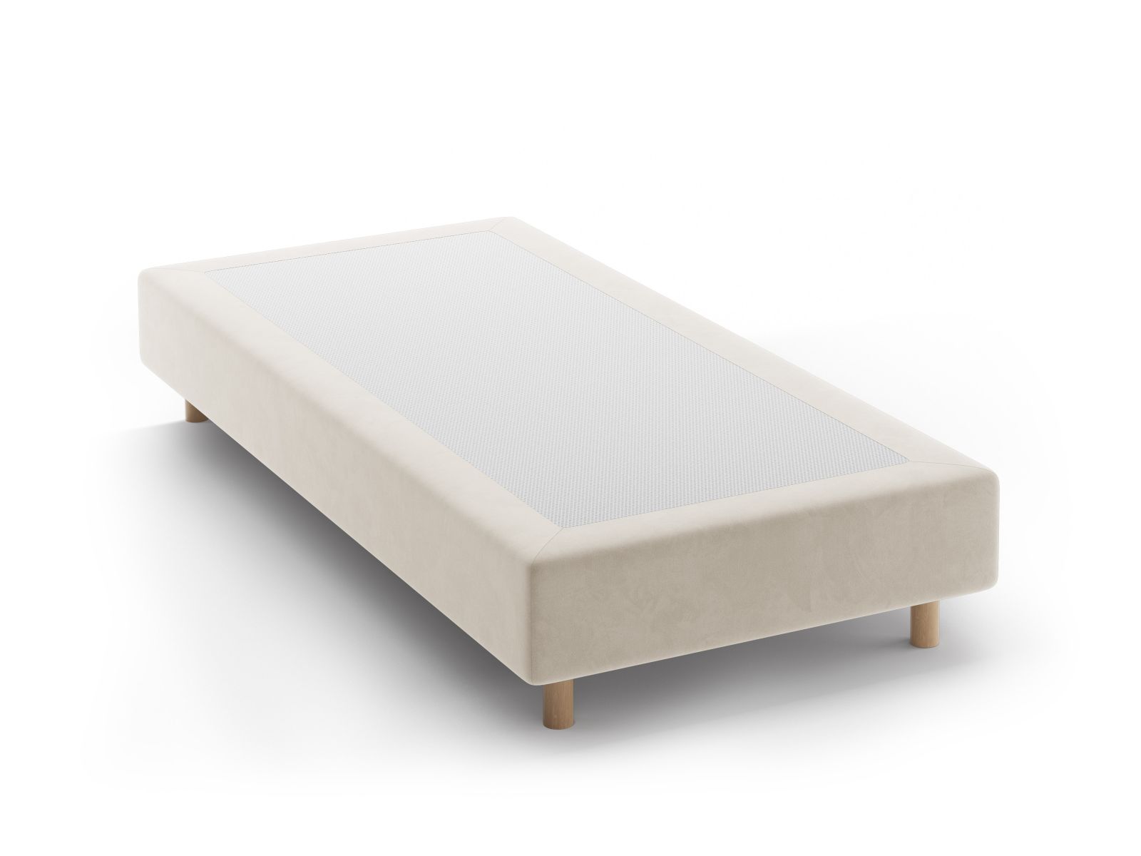 Velvet Bed Base, "Whale", 80x200x35
