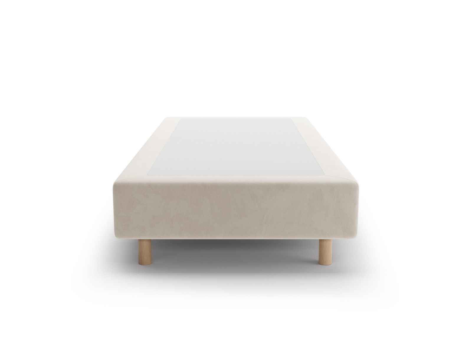 Velvet Bed Base, "Whale", 80x200x35