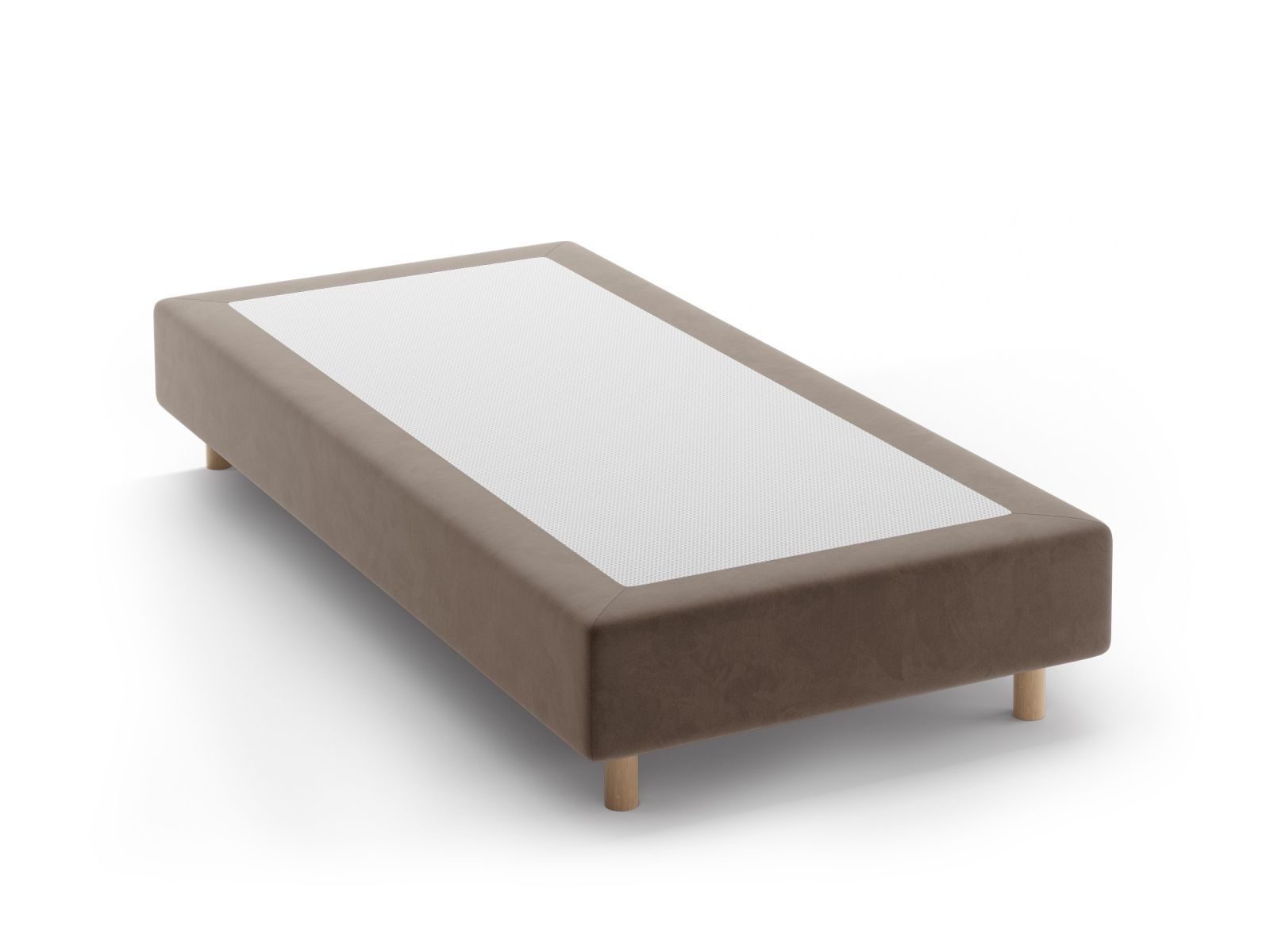 Velvet Bed Base, "Whale", 80x200x35