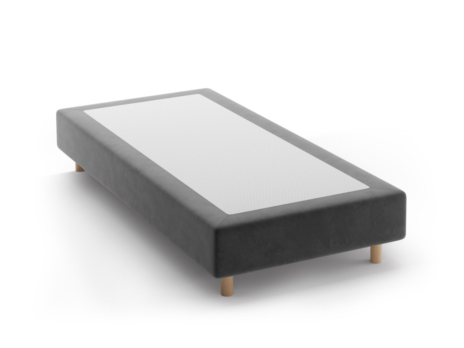 Velvet Bed Base, "Whale", 80x200x35