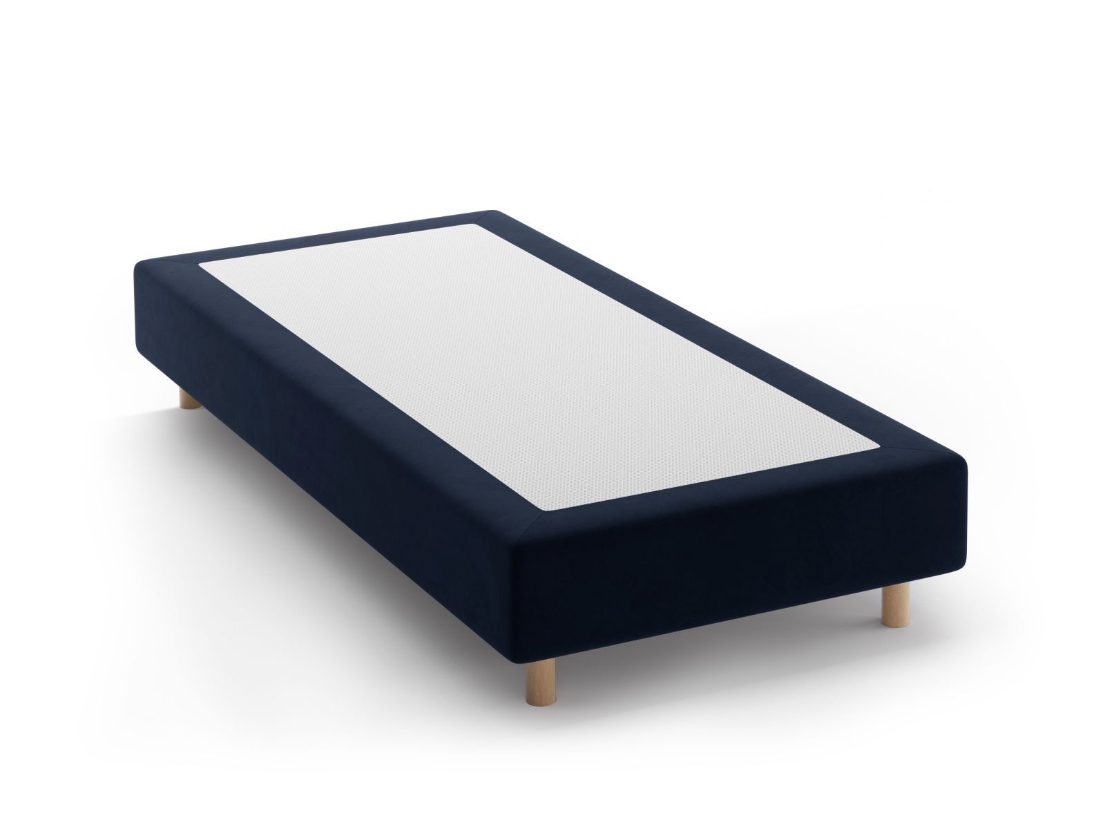 Velvet Bed Base, "Whale", 90x200x35