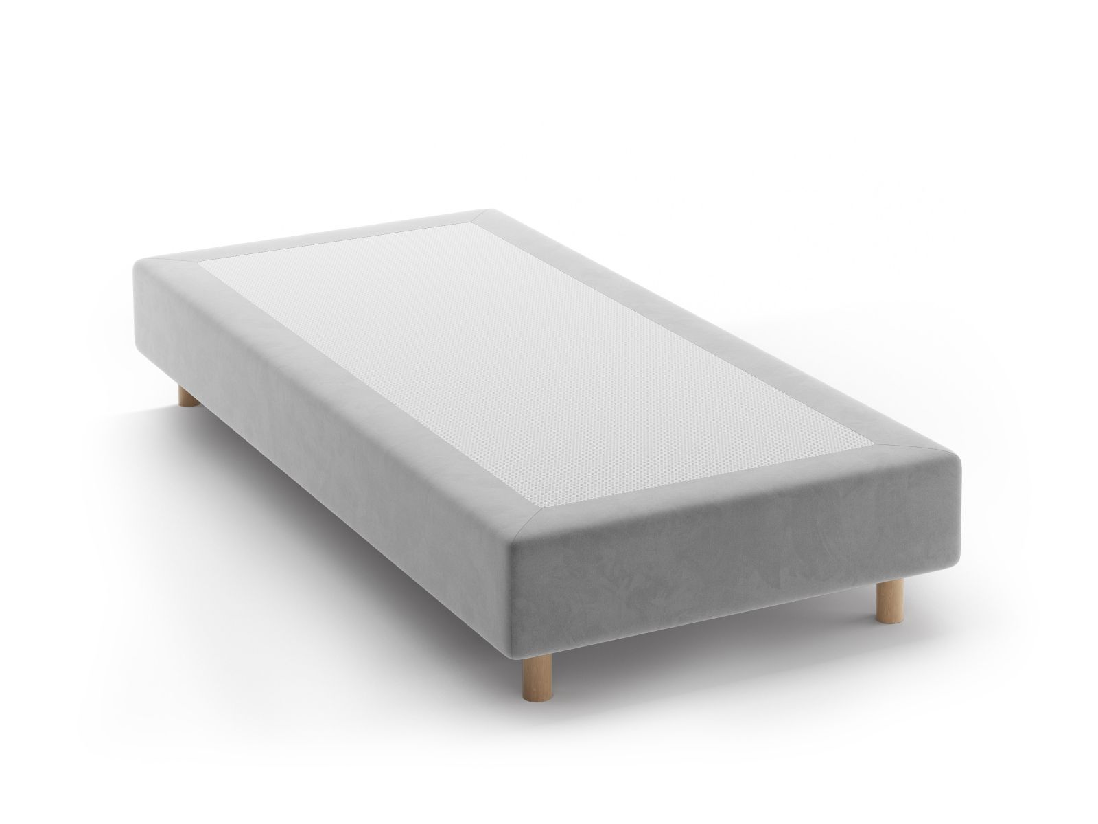 Velvet Bed Base, "Whale", 90x200x35