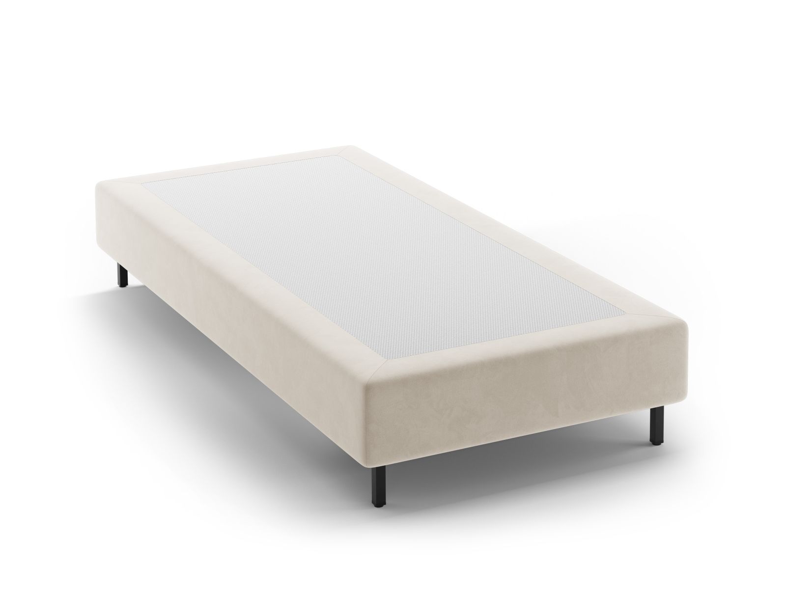 Velvet Bed Base, "Whale", 100x200x33